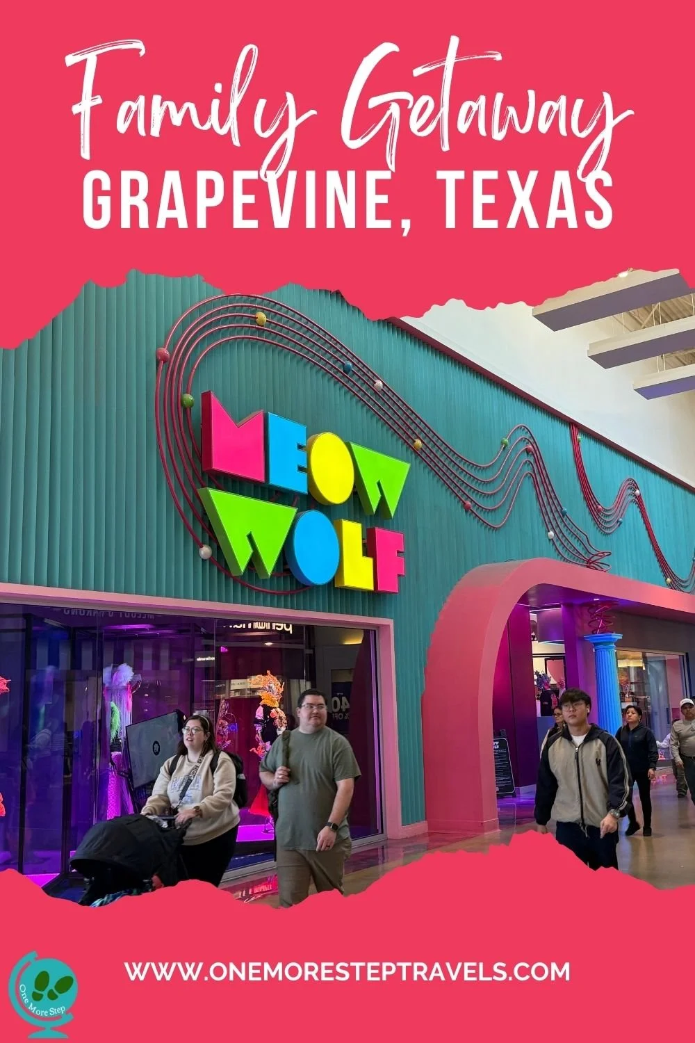 Meow Wolf entrance in Grapevine Texas.