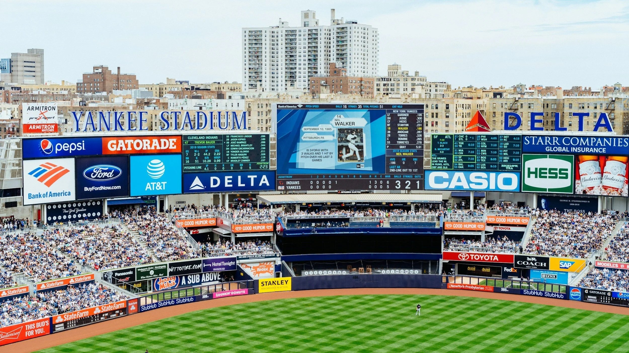 Yankees Stadium in New York