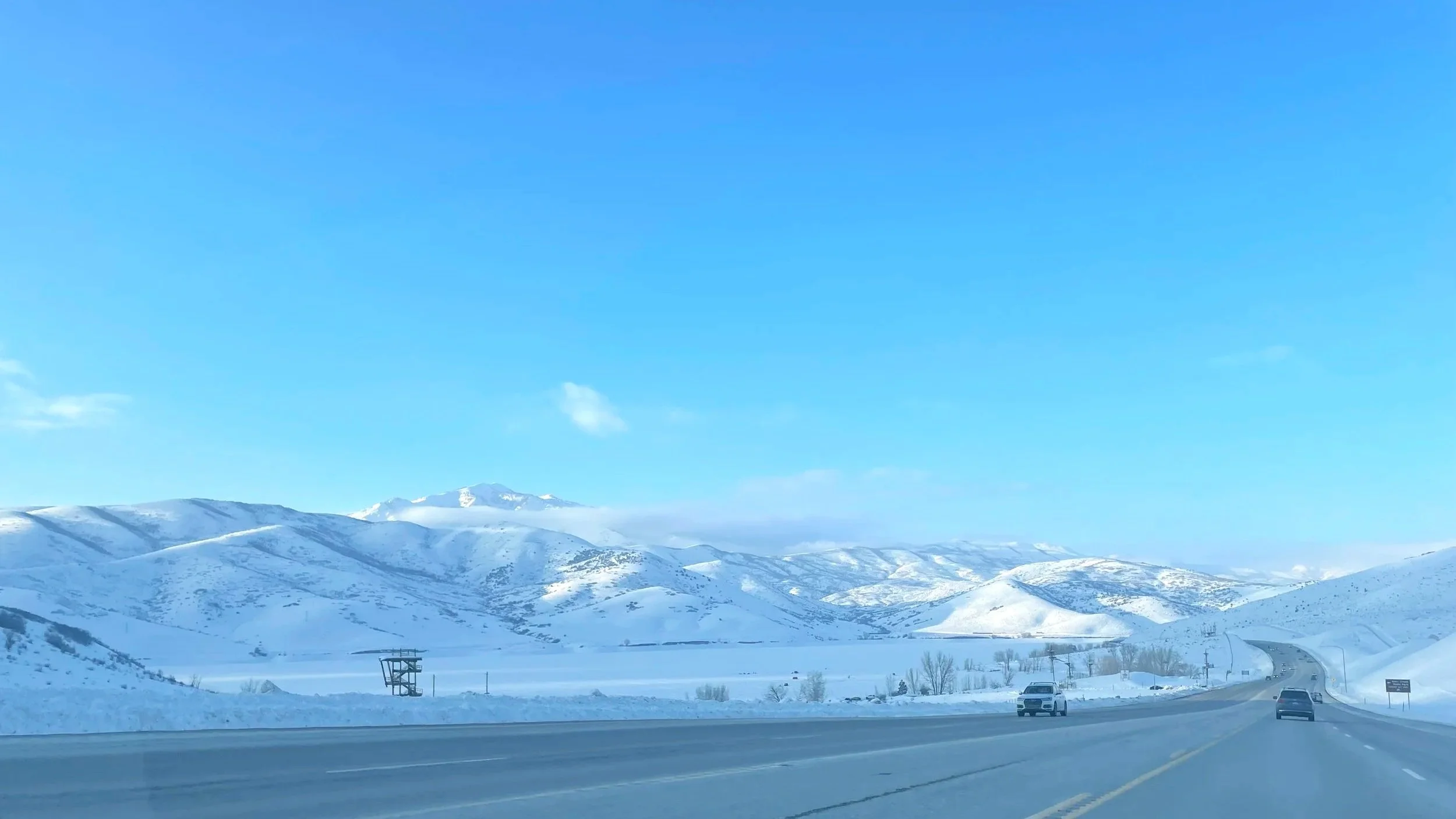 Provo Canyon views of Deer Creek Reservoir