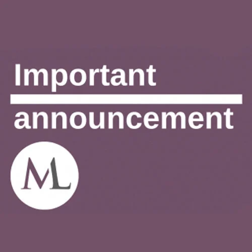 Important announcement regarding COVID-19