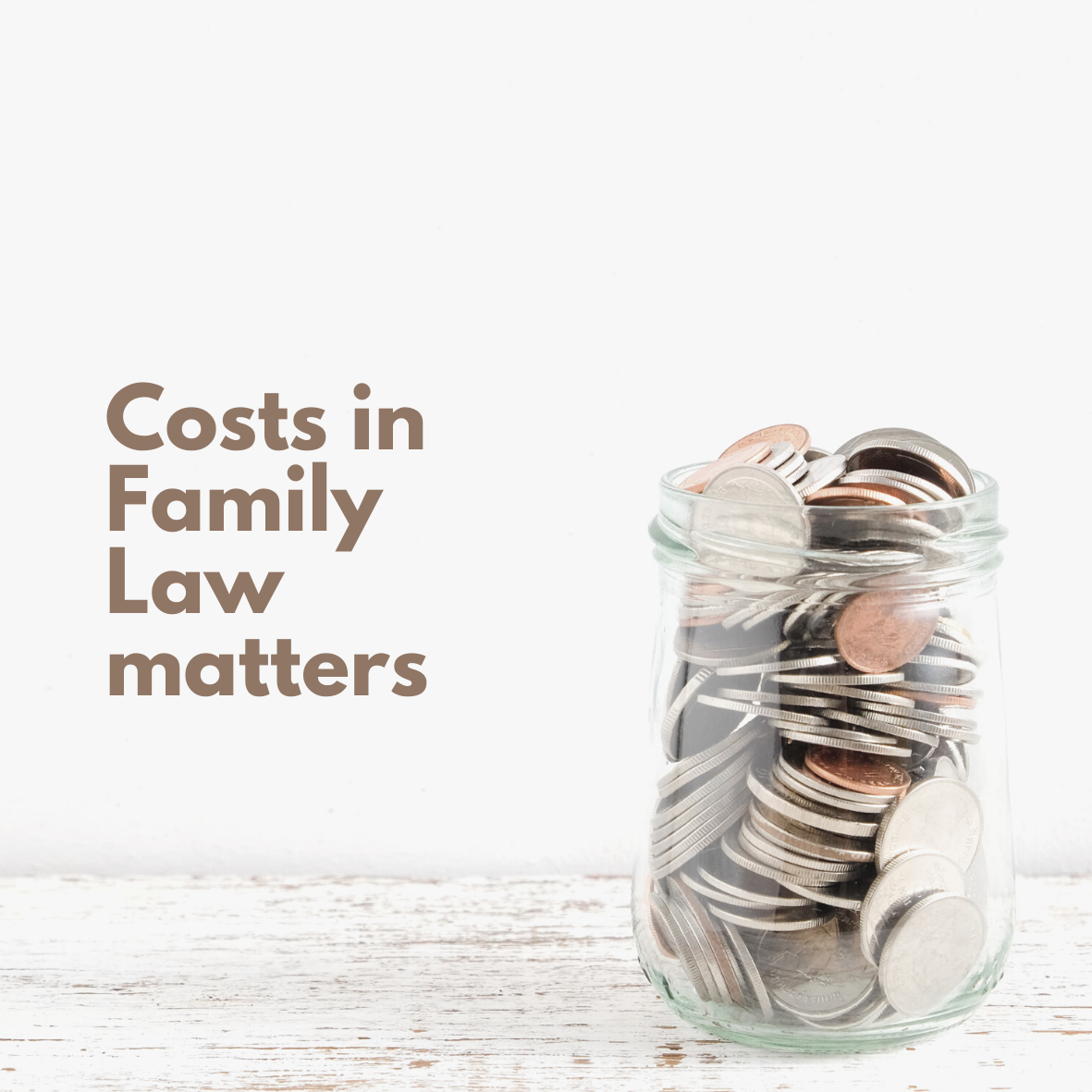 What costs are involved in Family Law matters? 