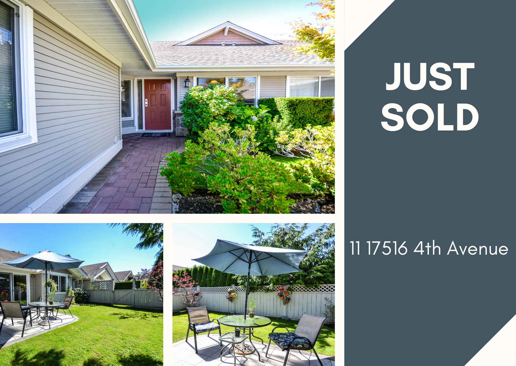 Congratulations to Our Sellers