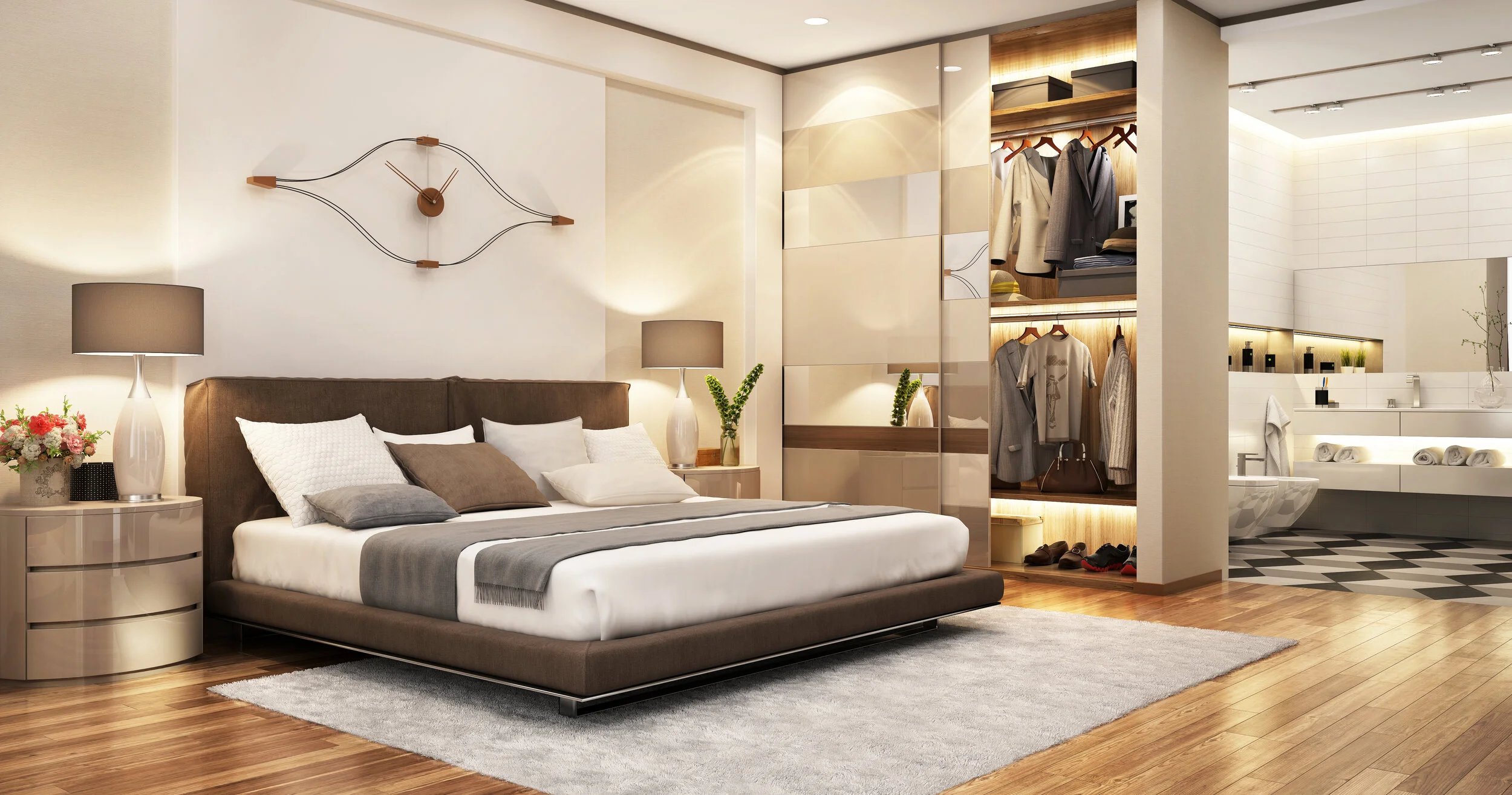 Turn Your Bedroom into a Luxury Room