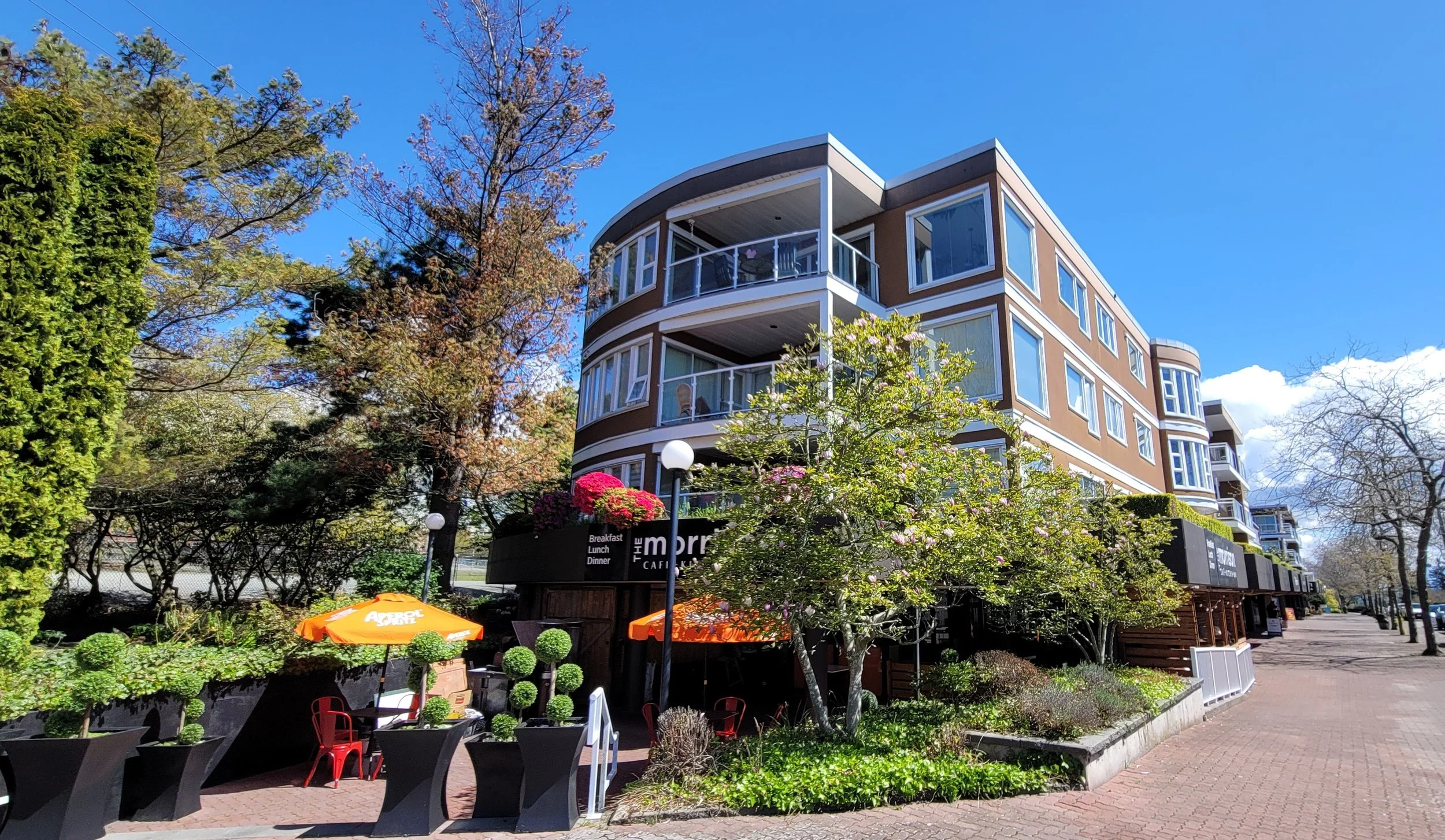 Spacious White Rock Penthouse at Five Corners with Ocean Views