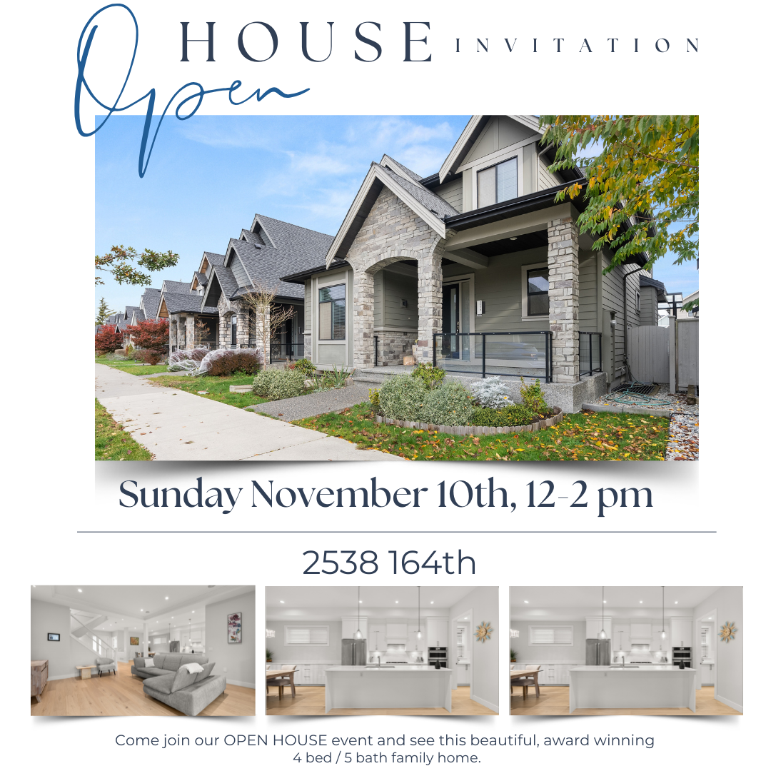 White Rock Open House Alert