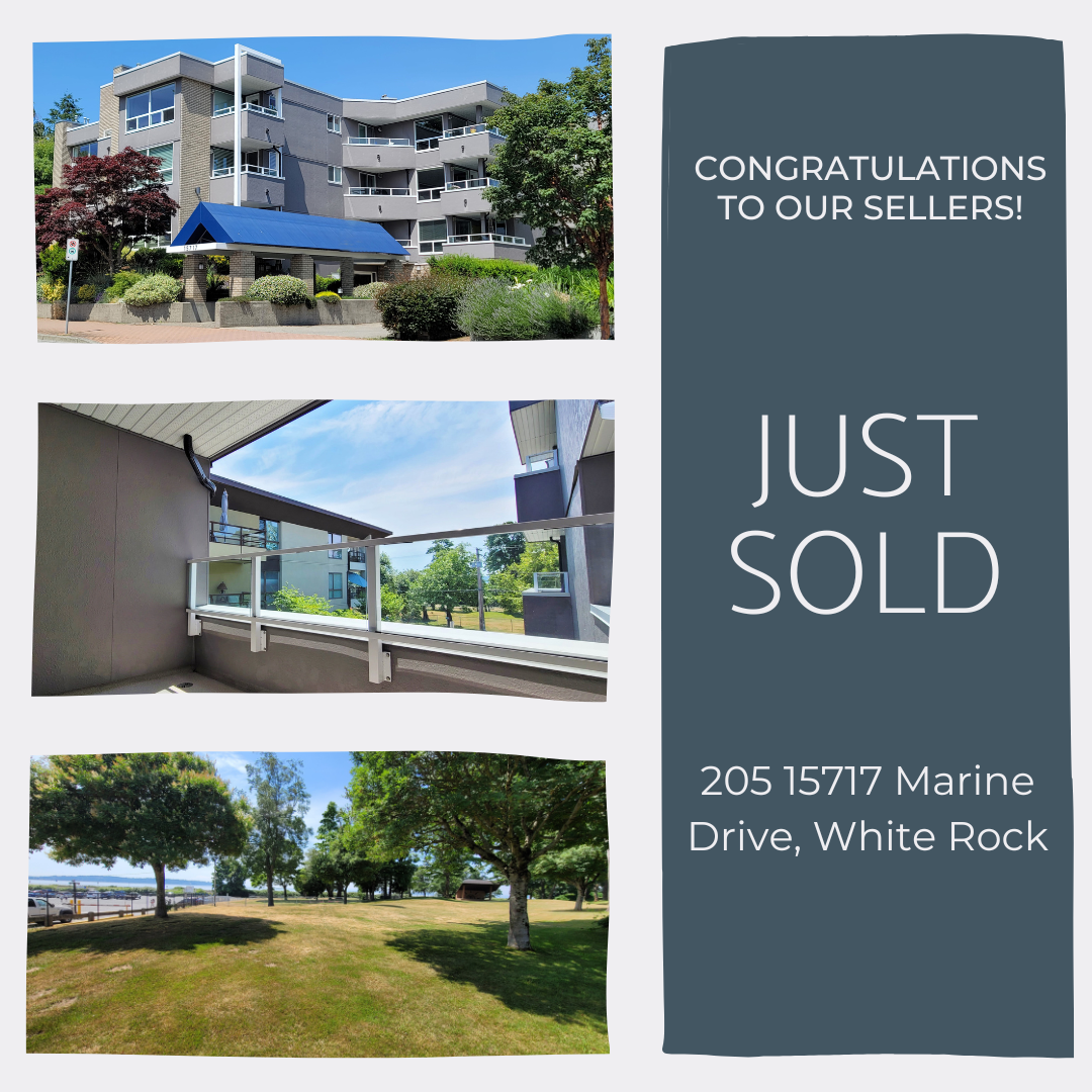 Congratulations to Our Sellers!
