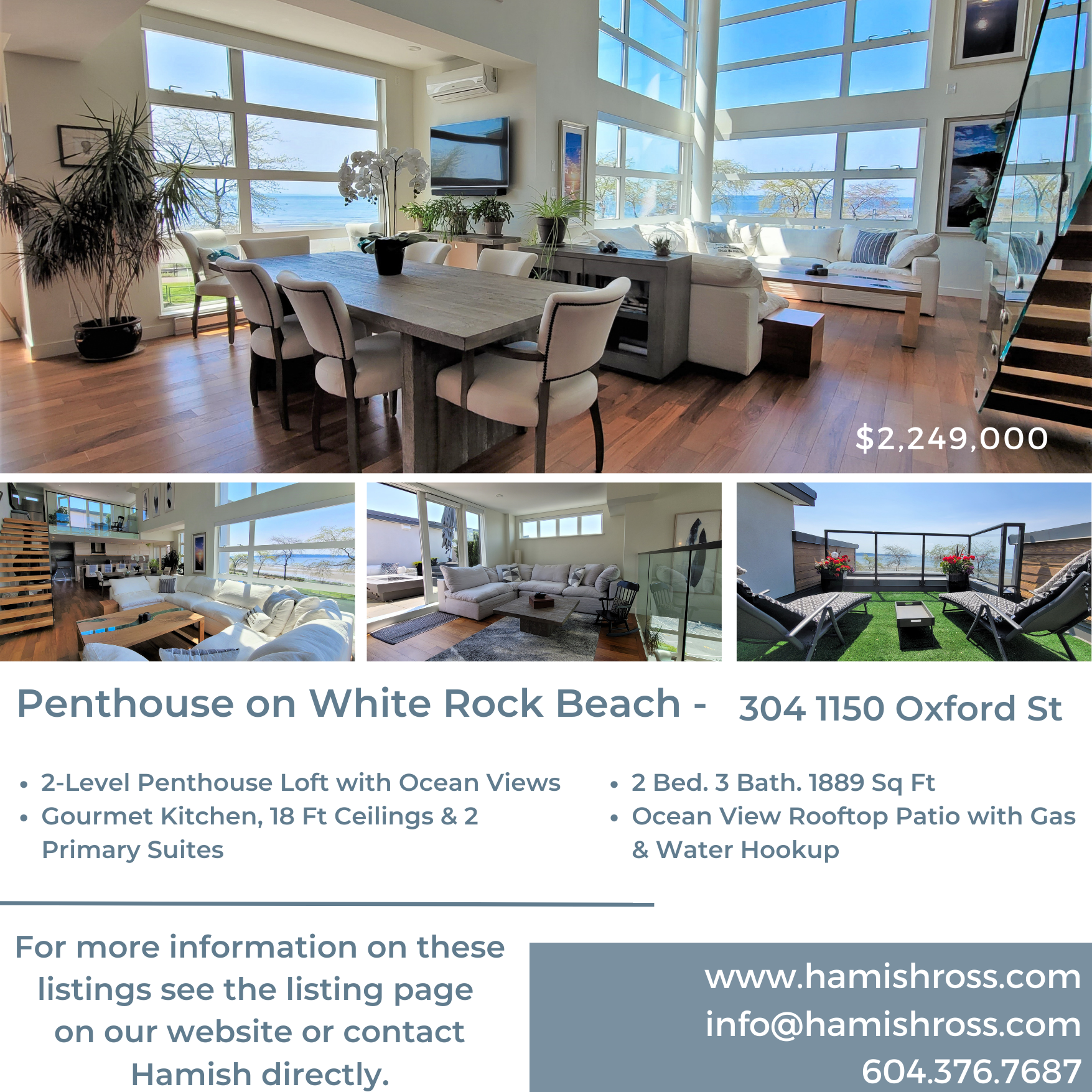Friday Feature: Gorgeous Penthouse With Stunning Ocean Views
