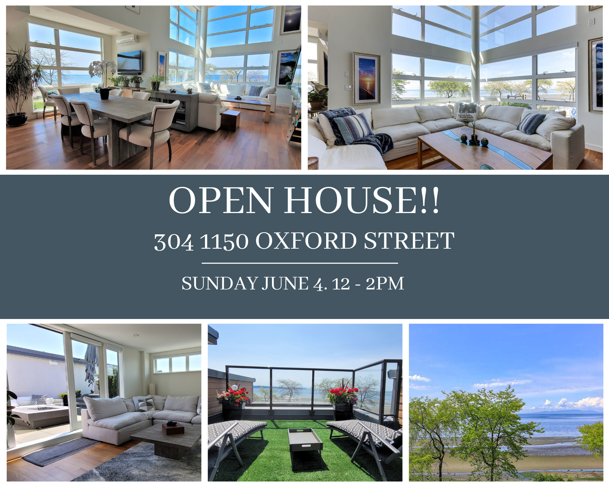 Open House: 304 1150 Oxford Street, White Rock
