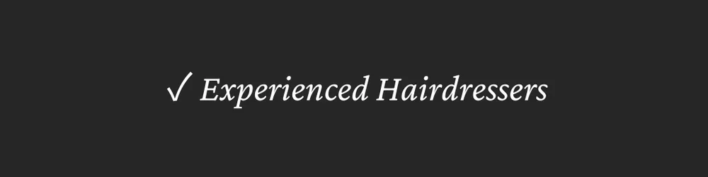 Experienced hairdressers at Hair Design Helsinki hair salon