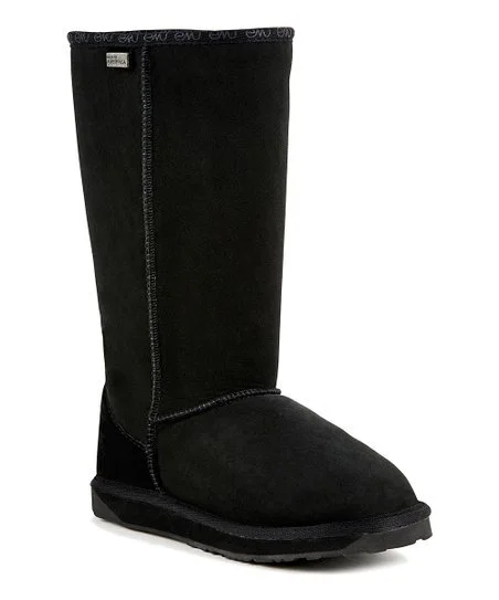 *EMU Australia Platinum Stinger Hi Ugg Black