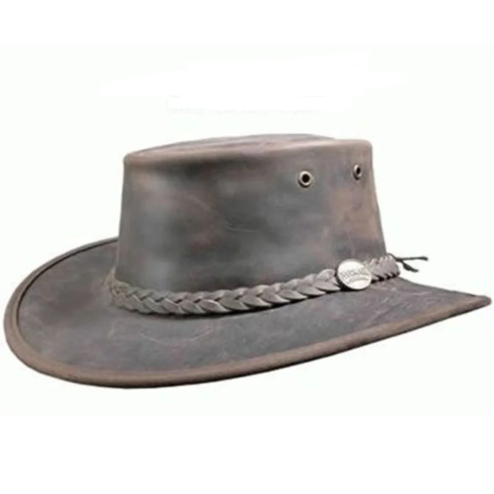 Barmah Hat Foldaway Bronco Brown