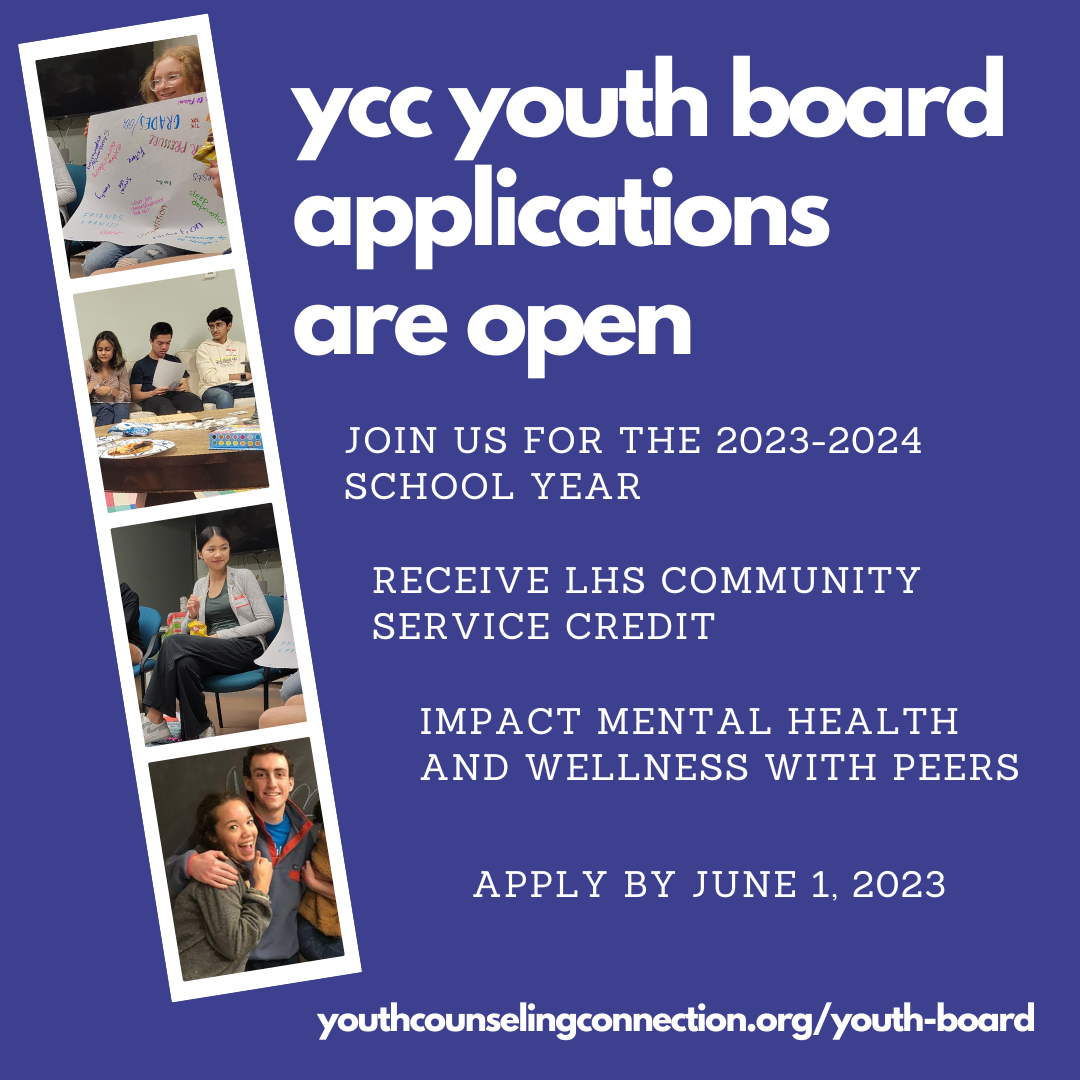 Youth Advisory Board — Youth Counseling Connection
