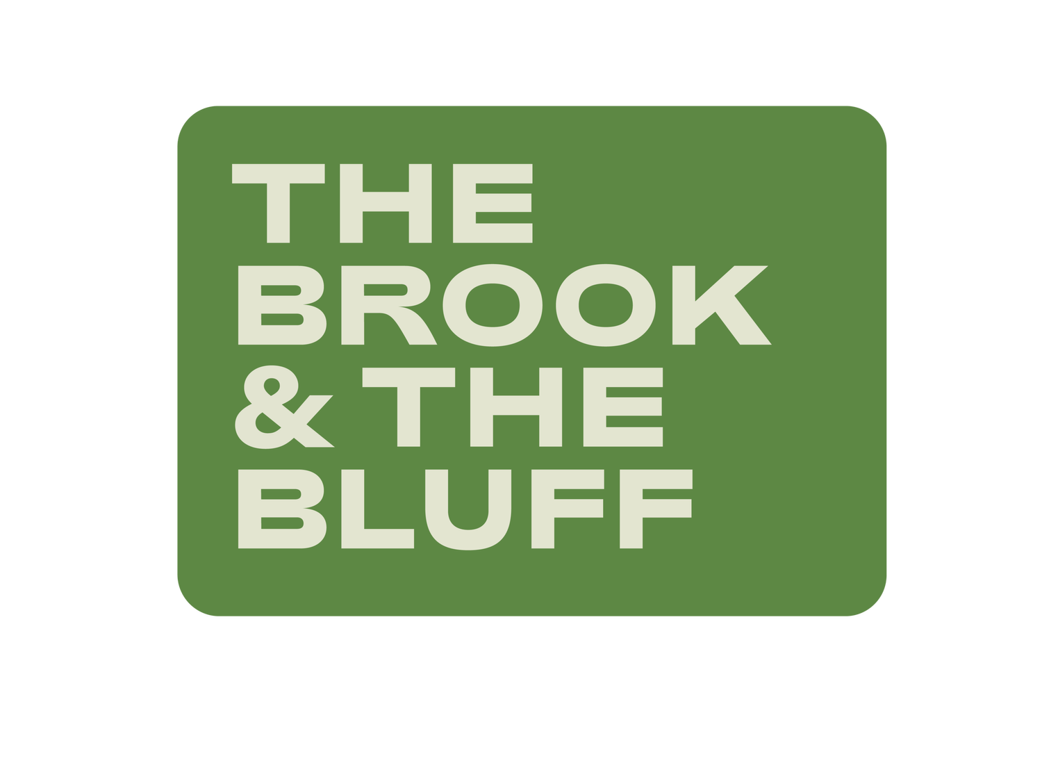 The Brook & The Bluff