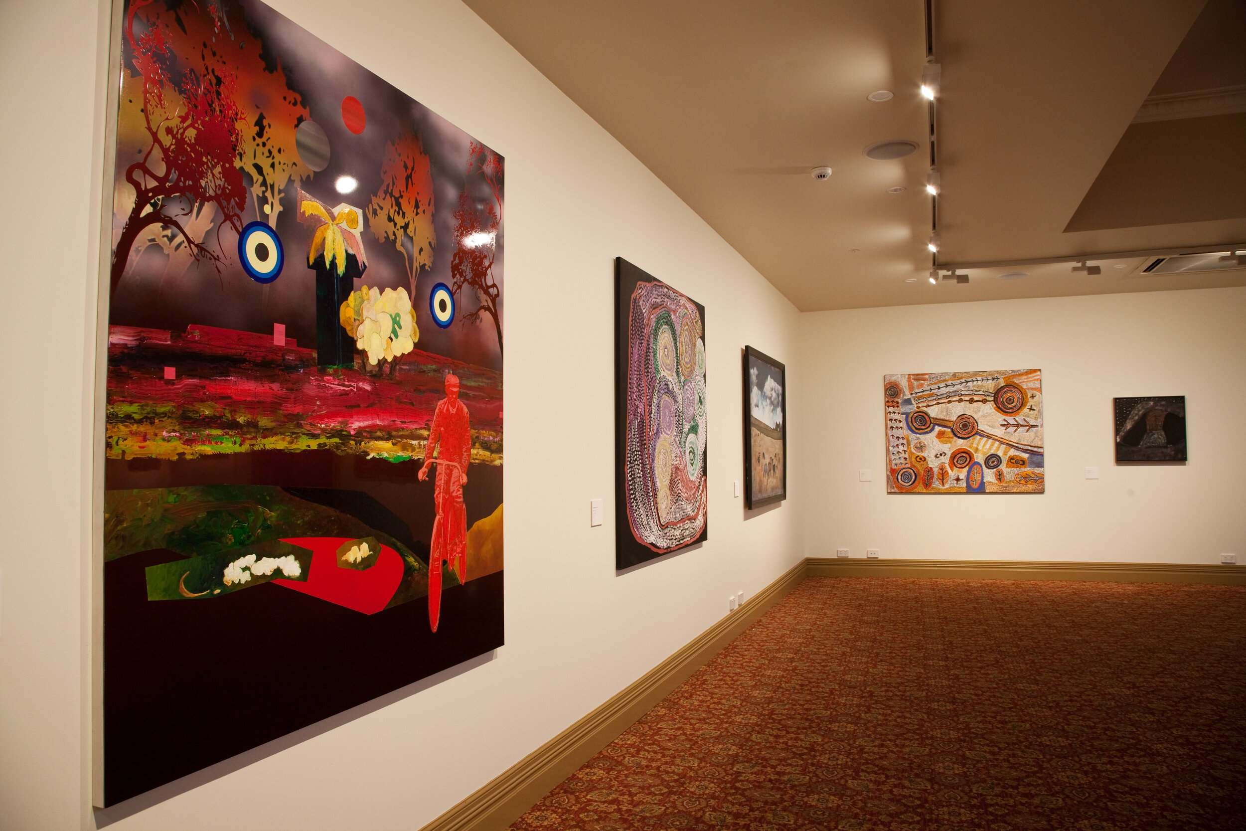 Hadley's Art Prize gallery inside Hadley's Orient Hotel Hobart