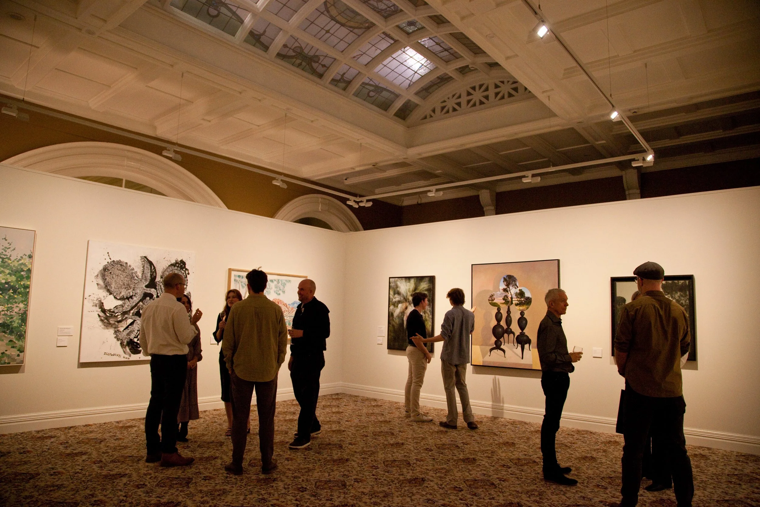 Hadley's Art Prize gallery inside Hadley's Orient Hotel Hobart