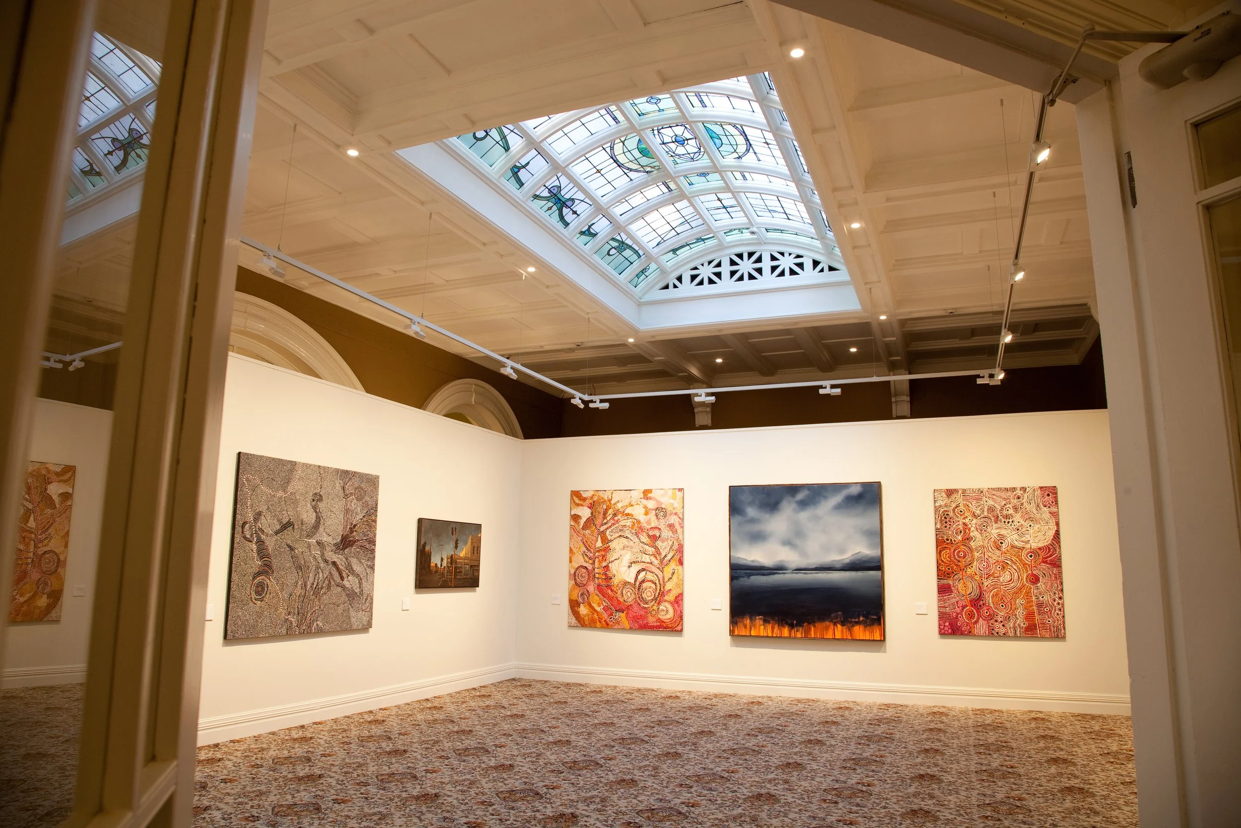 Hadley's Art Prize gallery inside Hadley's Orient Hotel Hobart