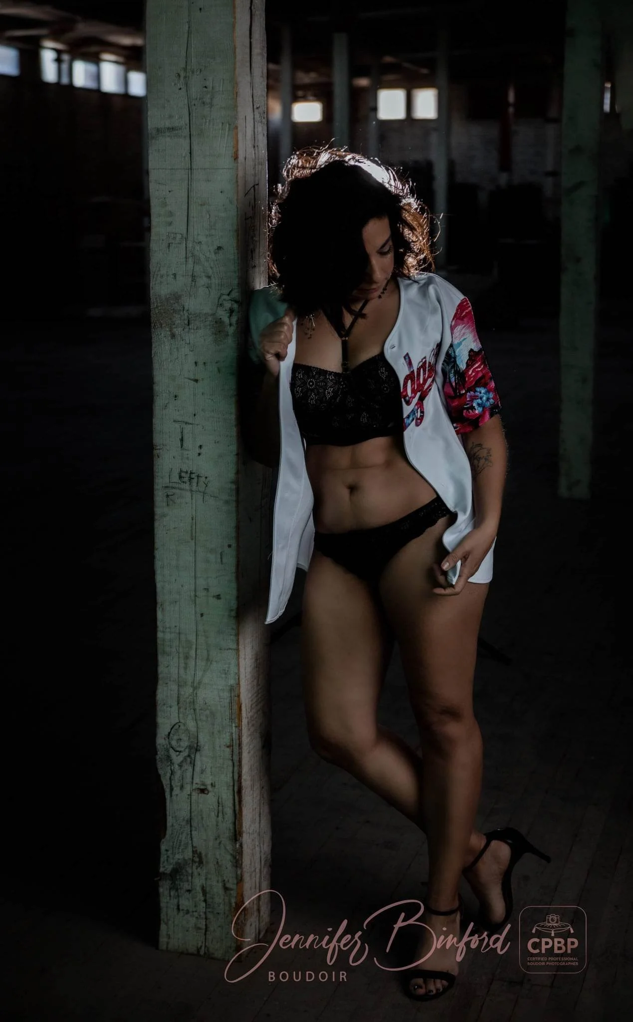 Sports jersey boudoir photography in El Paso Texas