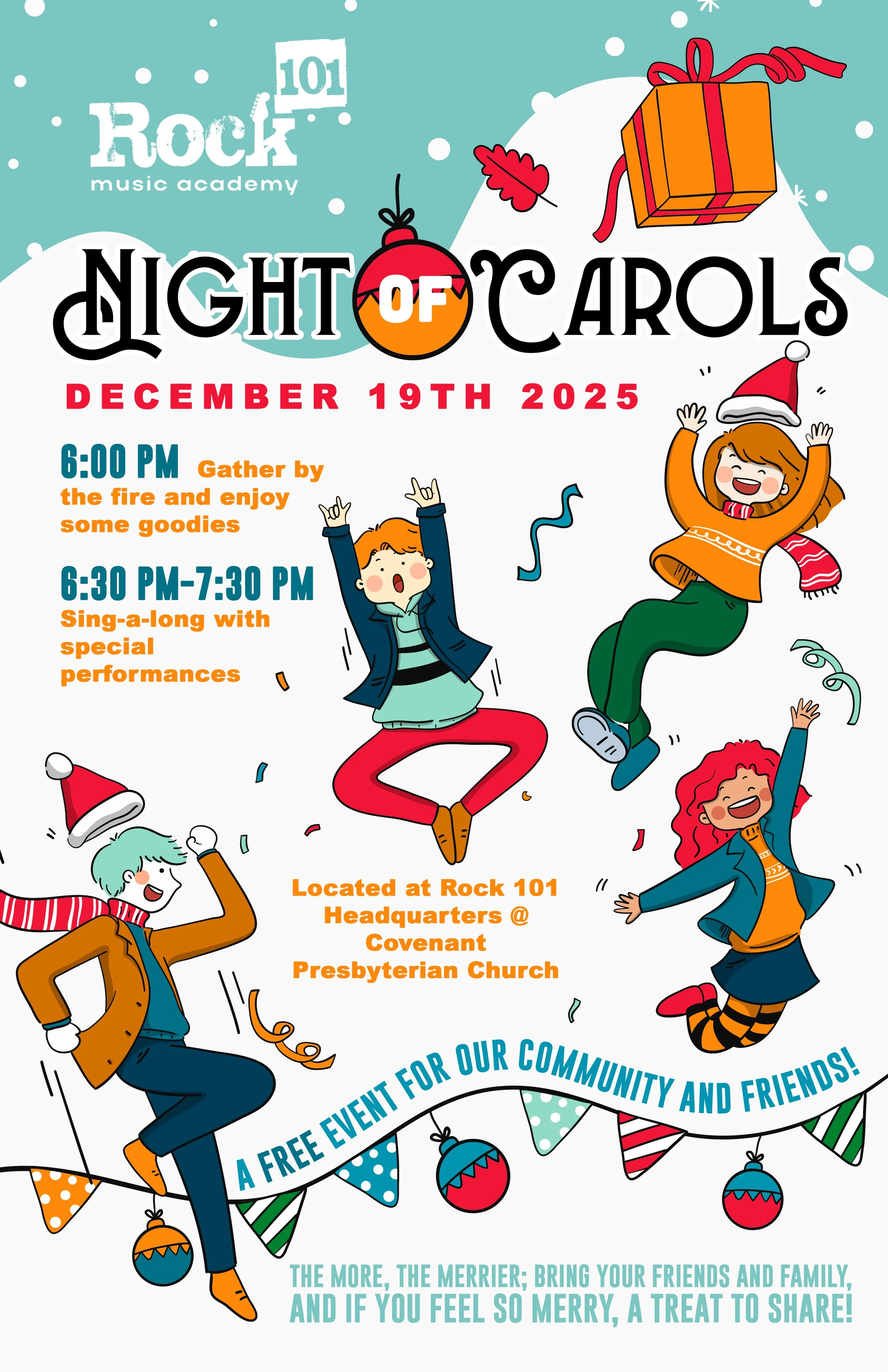 13th Annual Night of Carols with Rock 101