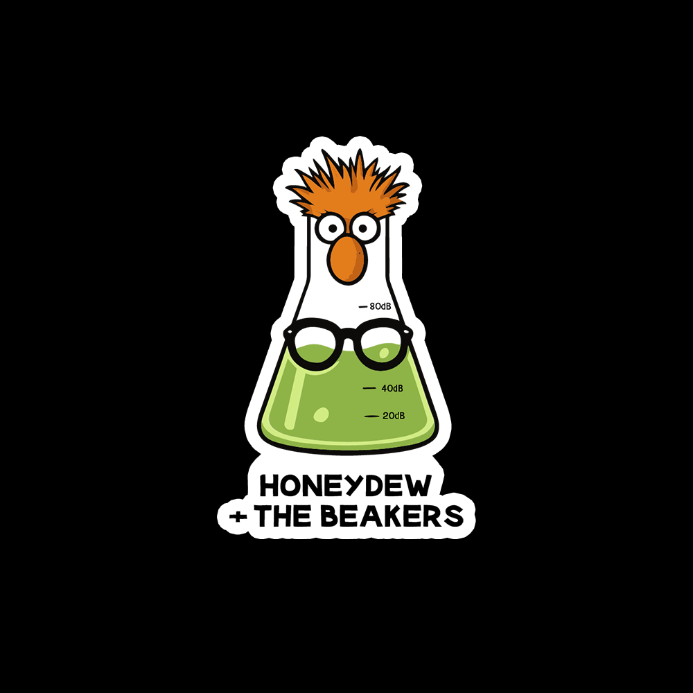 Honeydew and the Beakers Sticker