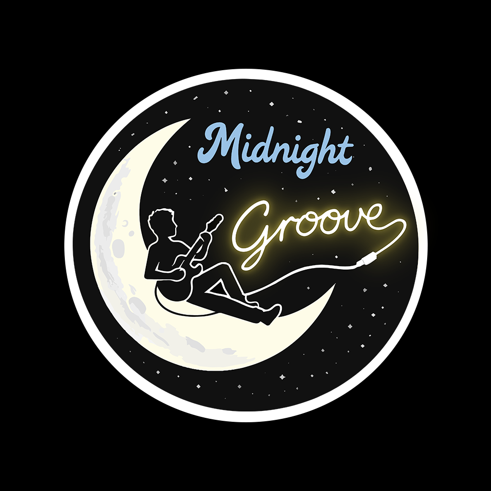 Midnight Groove Sticker