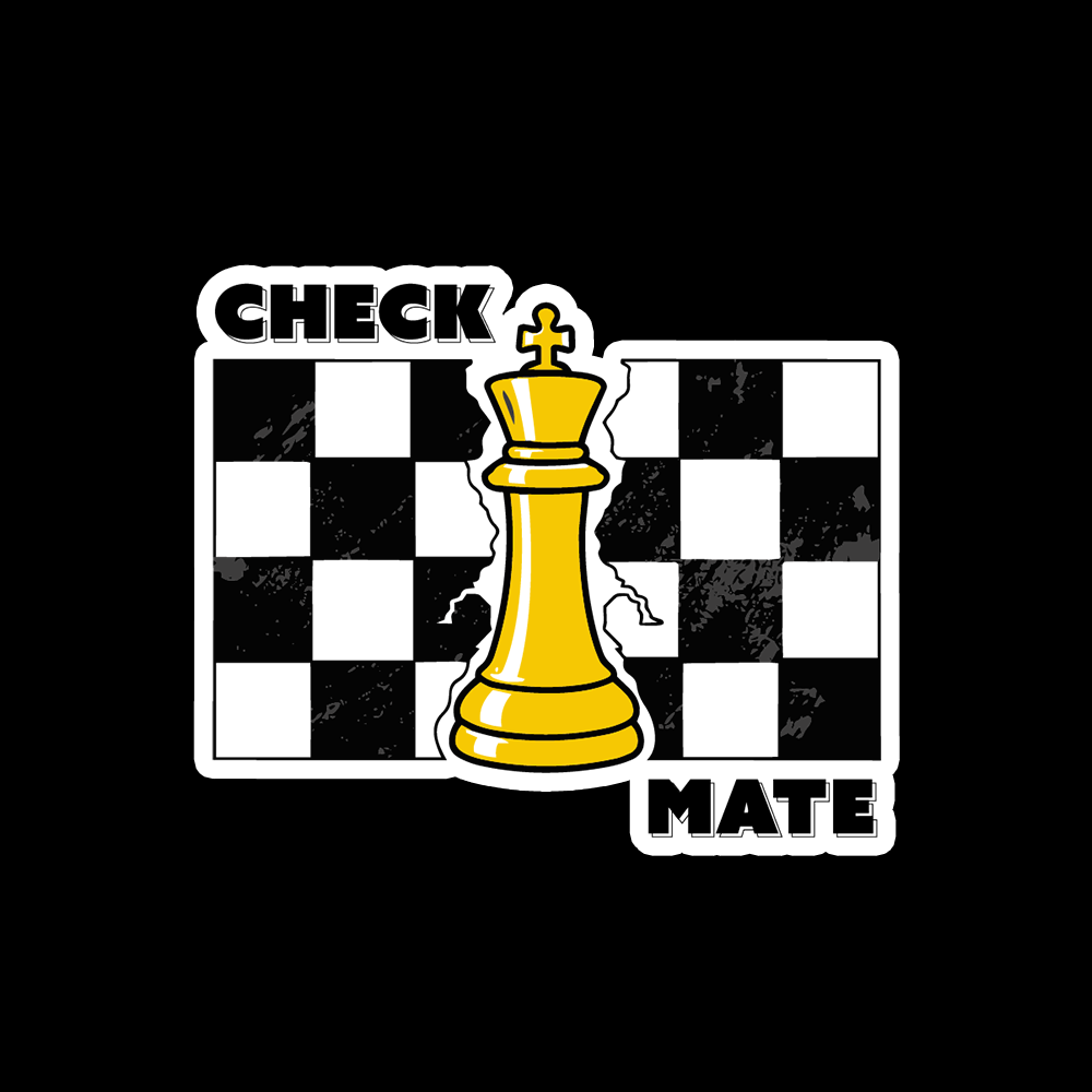 Checkmate Sticker