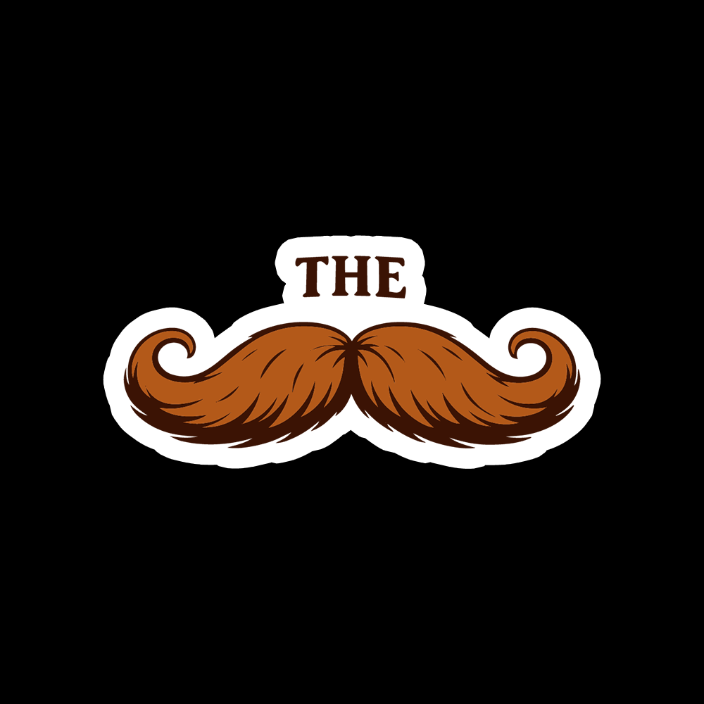 The Mustaches Sticker