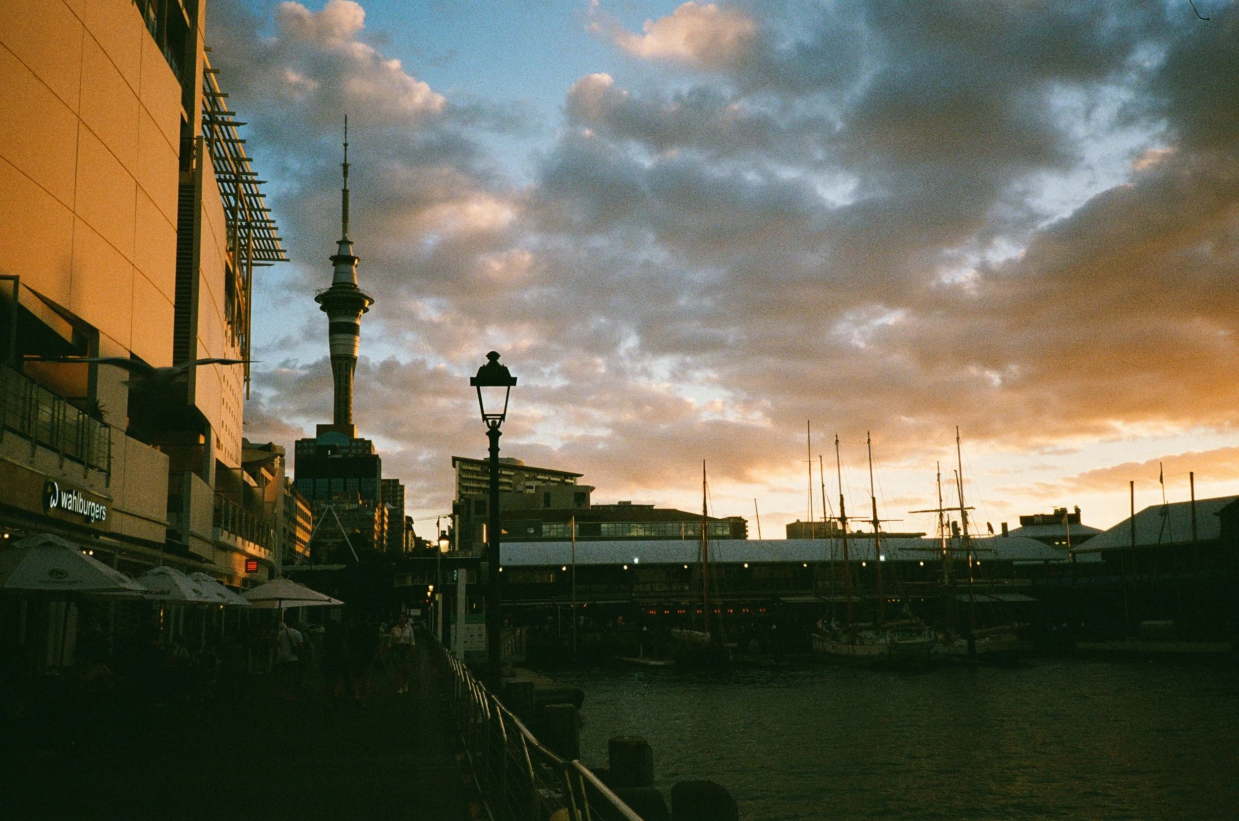 (Auckland - right below our airbnb) My first solo outing around the area 