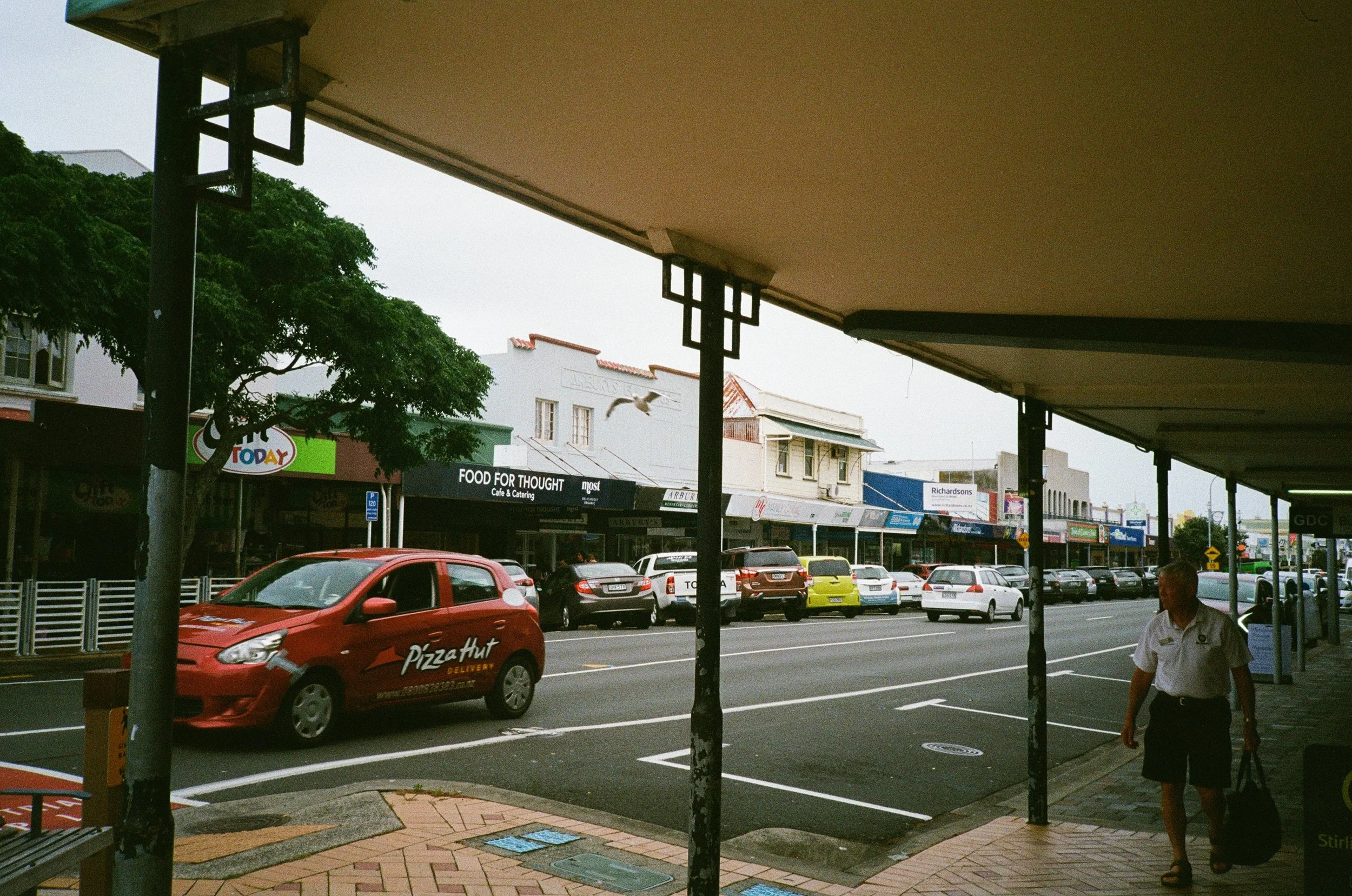 (A small town we stopped in on the way to Cooks Beach)