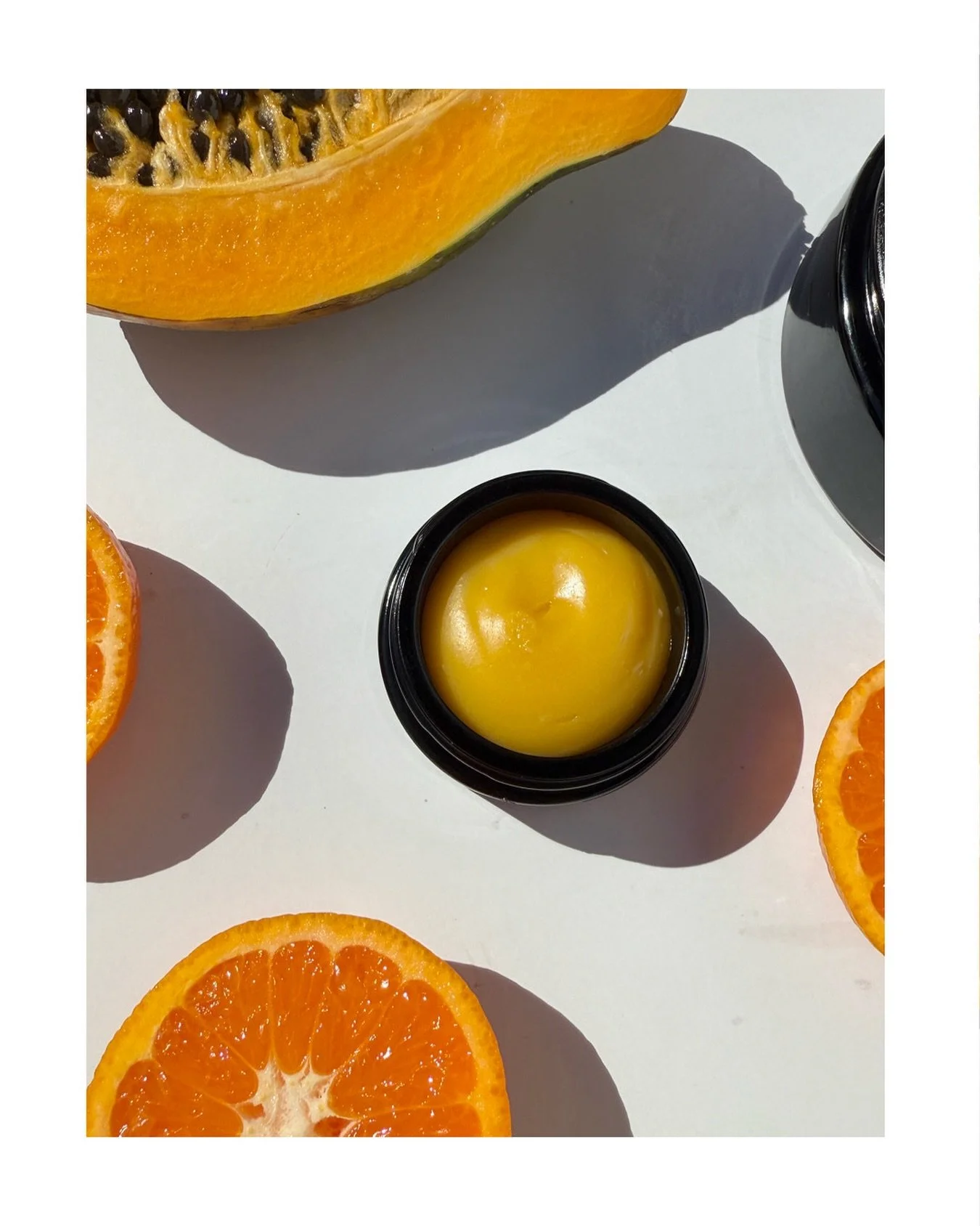 Our winter balm 💛 &lsquo;ŌLENA is formulated with Kokomo butter , tomatoe and watermelon seed oil to help nourish dry winter skin. The small size is perfect to keep in your purse as a hand cream!