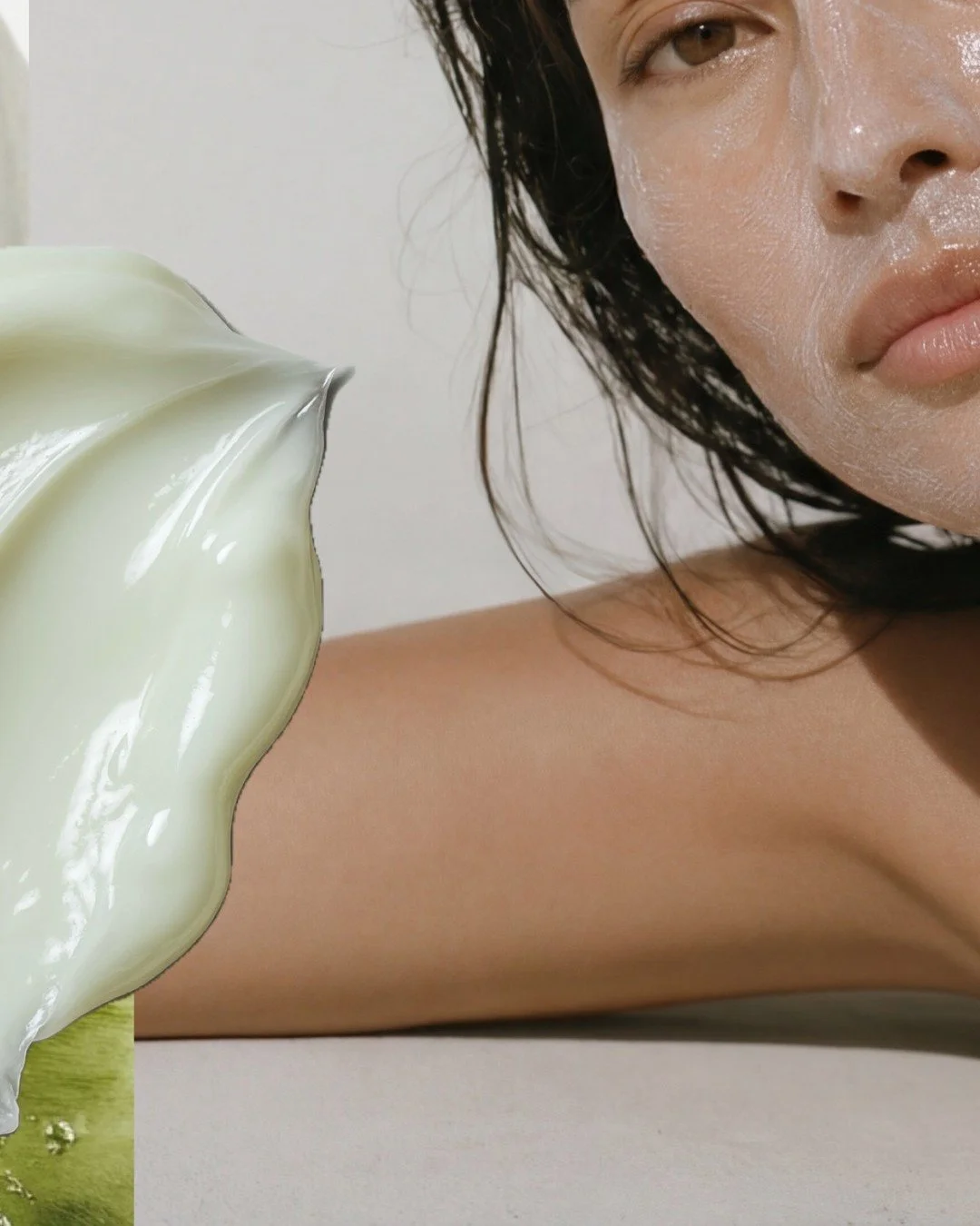 A cool veil  for thirsty skin.

MALIE melts over the face with a plush, water-rich feel, leaving skin soft, dewy, and comforted. Designed for the moments when your skin asks for more than your daily ritual.