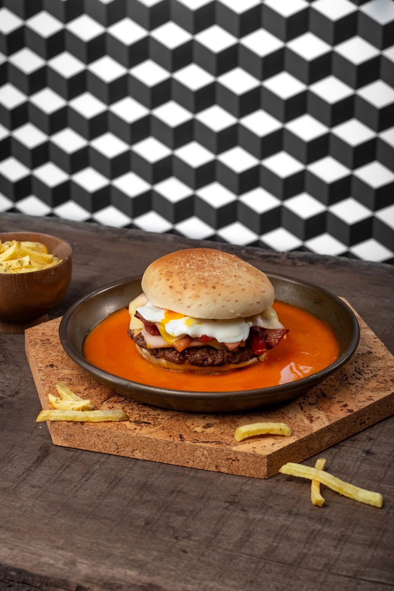 Burger photography