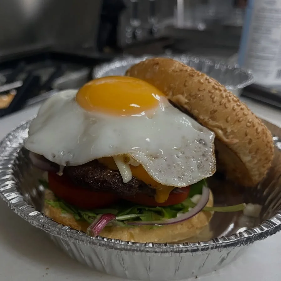 While we may not advertise fried eggs on our burgers, there is certainly no rule against it. In fact, adding a fried egg to a burger sounds amazing. At the Tipper, we call this a “hell yeah” (aka… a great idea). ππ³
