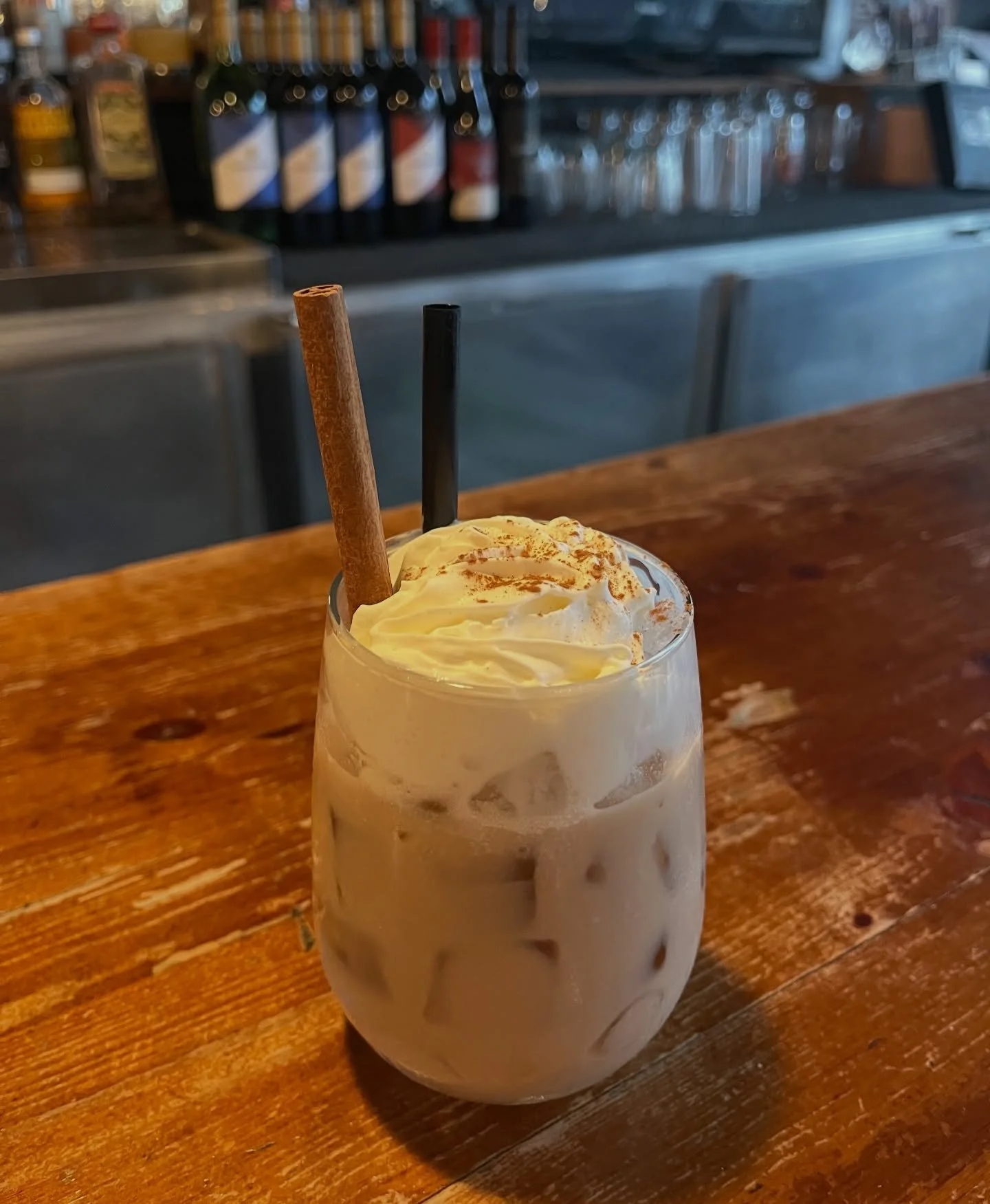 NEW DRINK ALERT!! Iced Chai Latte🤎
A sweet, creamy, spiced refreshment for any day of the week! Topped with whipped cream and cinnamon&hellip;yum!!
P.S. Can be made with oat milk and no whip