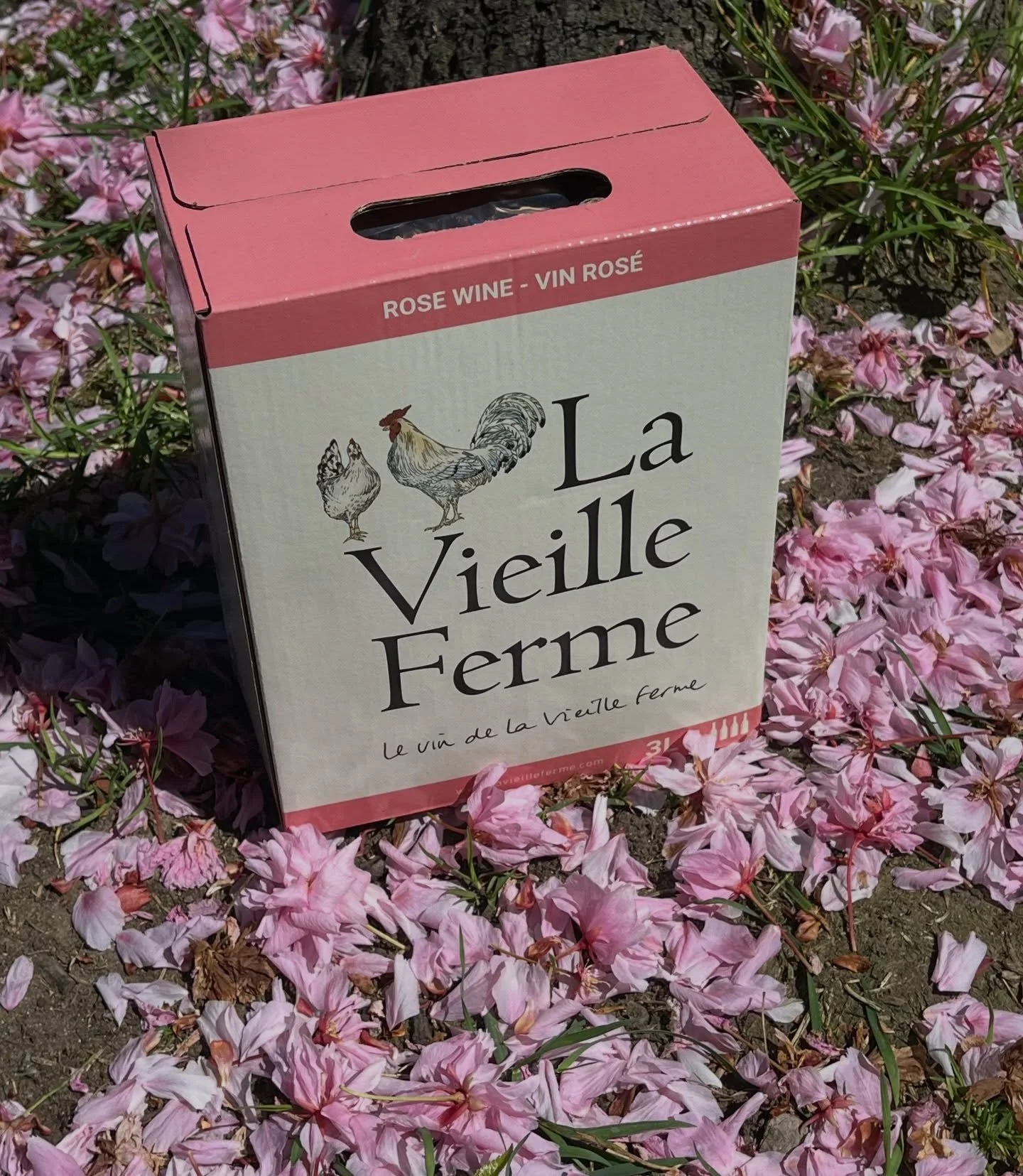 La Vieille Ferme Ros&eacute;🍷 
$11.50 // 6oz 
$9.50 during happy hour 3-6pm Monday-Friday
Dry &bull; Floral &bull; Melon &bull; Red Fruit