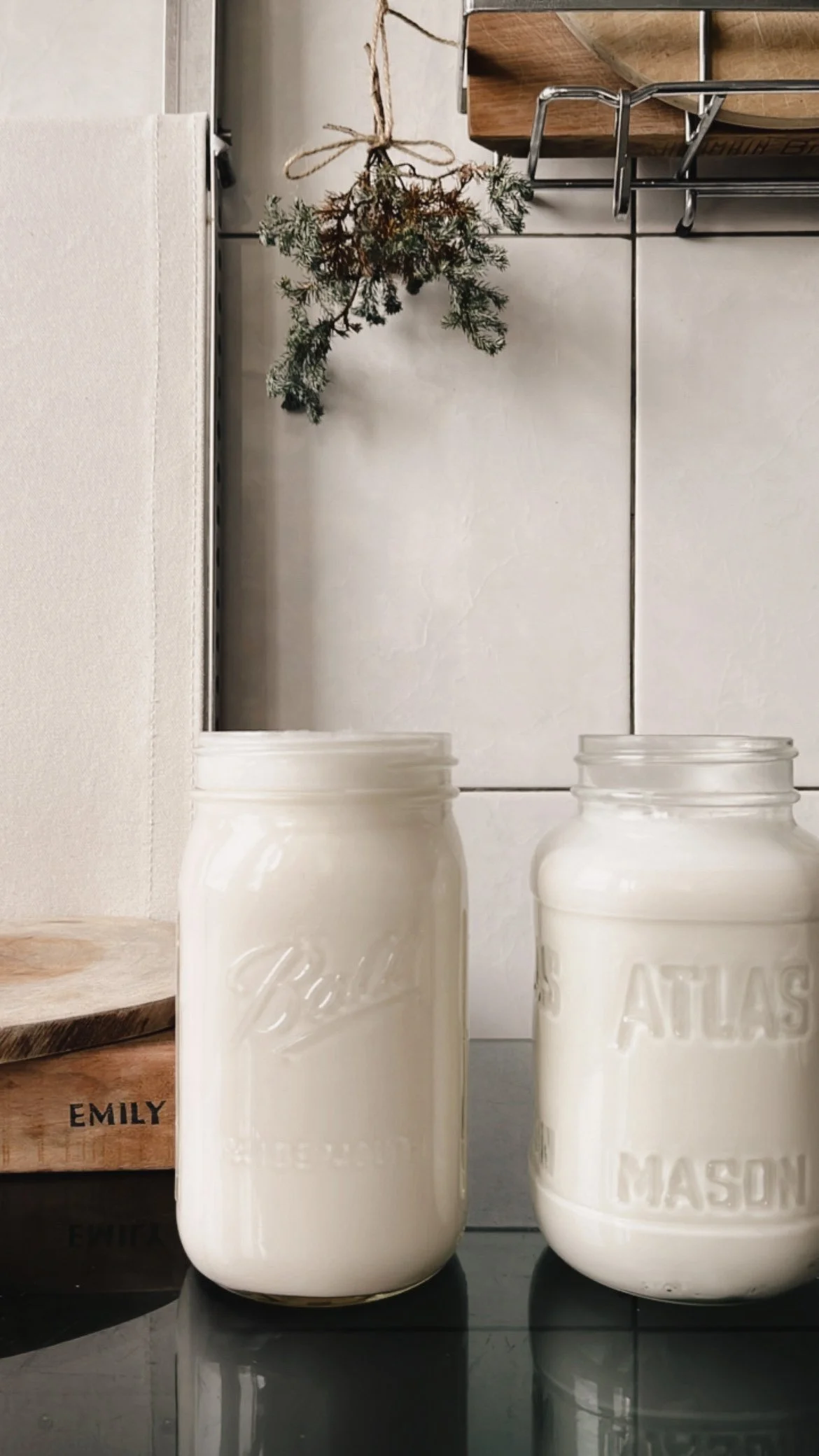 杏仁椰子奶 /  Almond coconut mylk