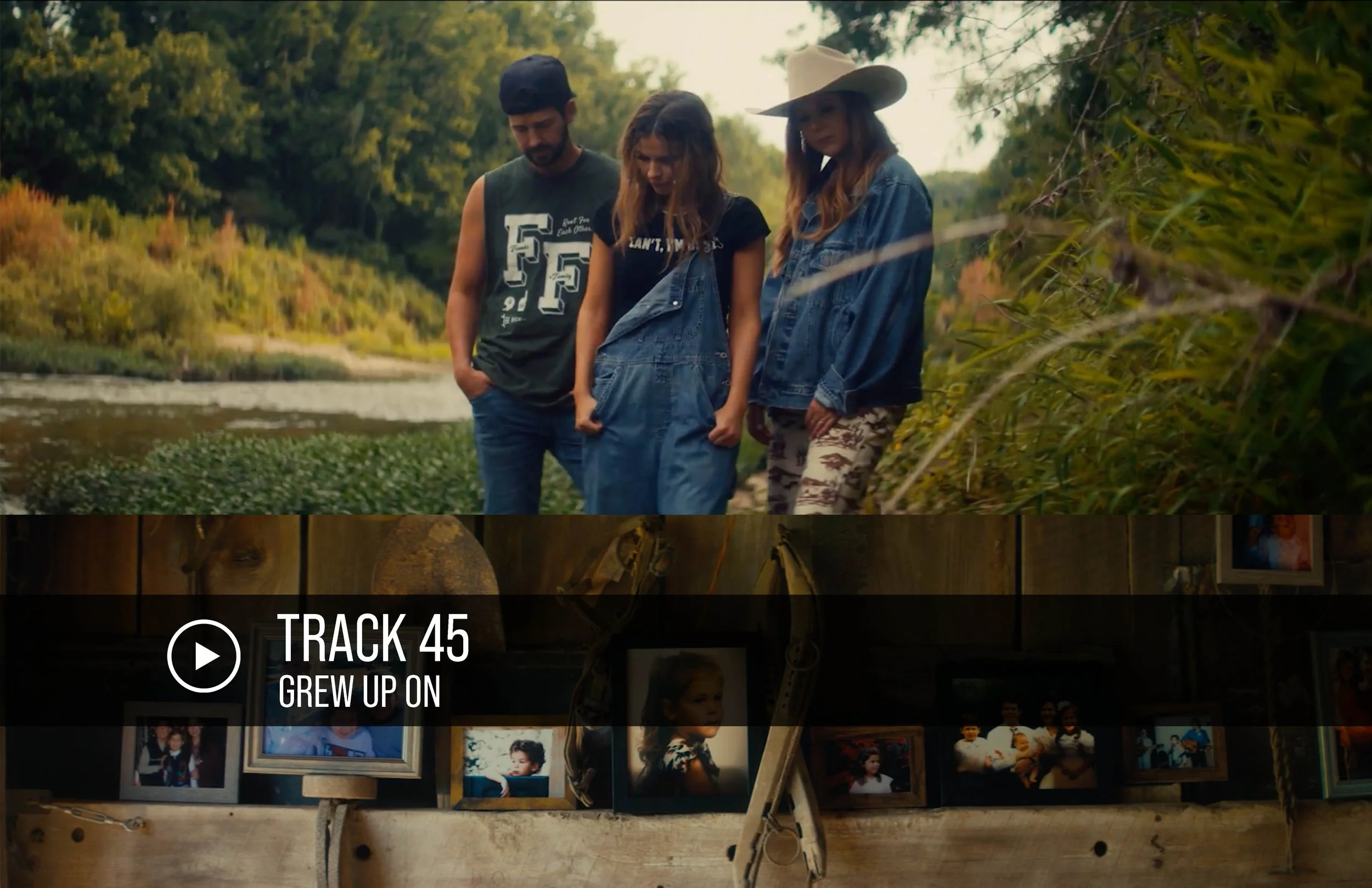 TRACK 45 - GREW UP ON (VISUALIZER)