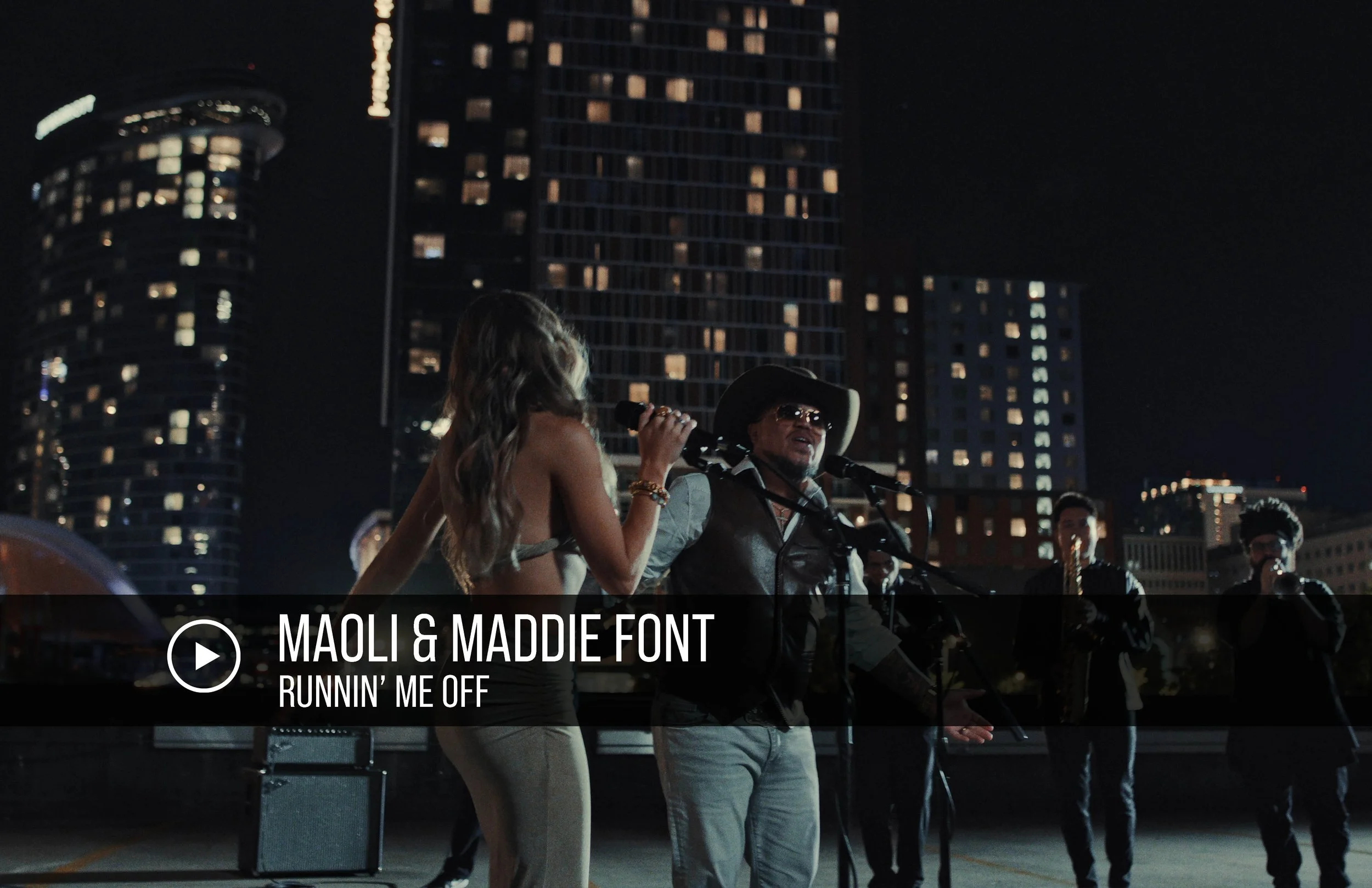 MAOLI & MADDIE FONT - RUNNIN' ME OFF
