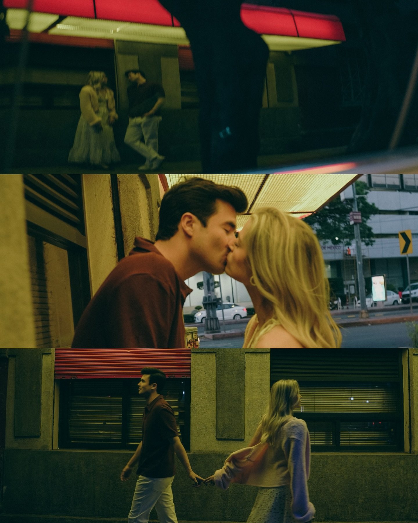 🎥Night Romance en las calles de la CDMX💌Which of the pictures do you like the most?