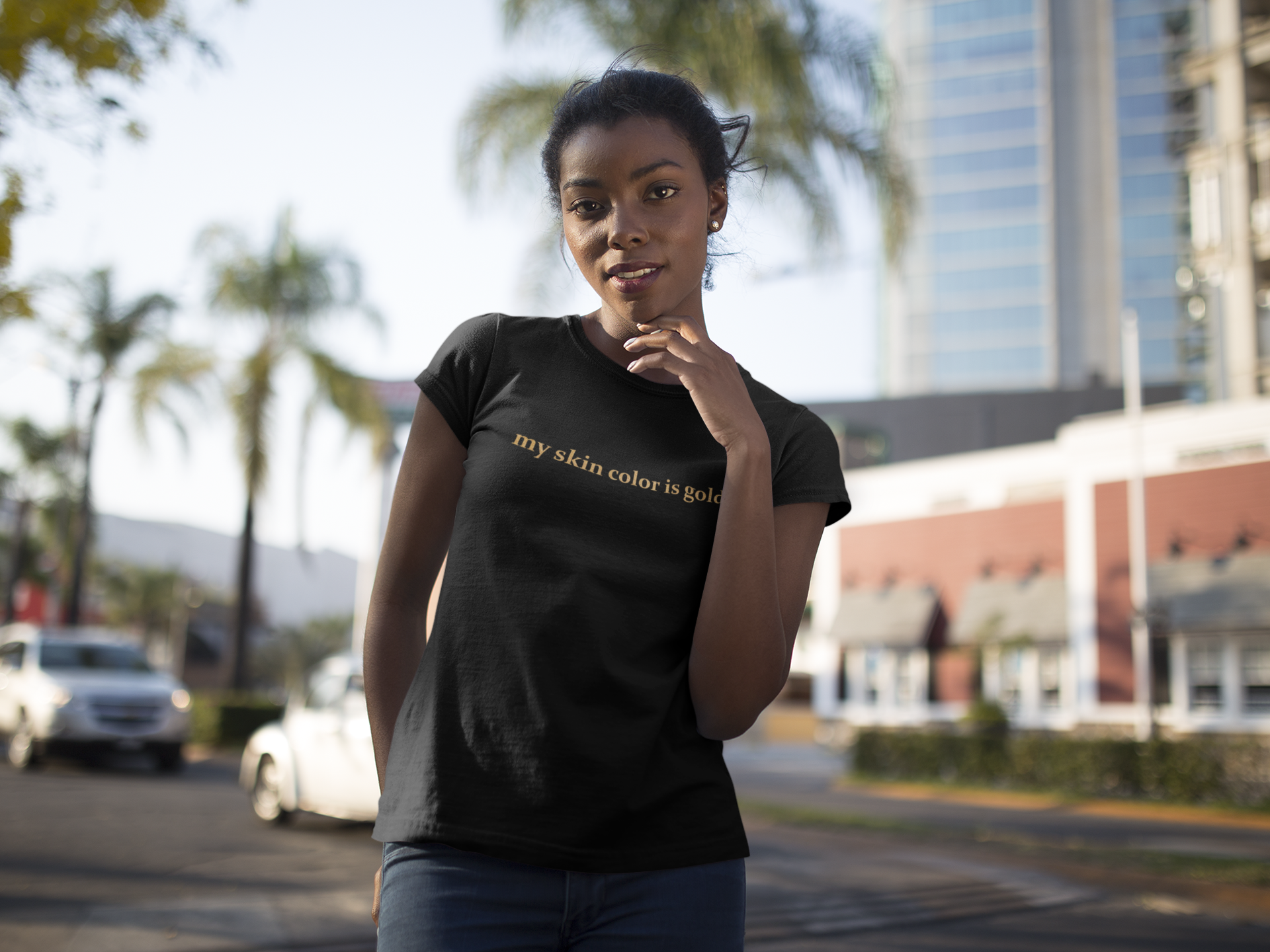 My Skin Color is Gold T-Shirt