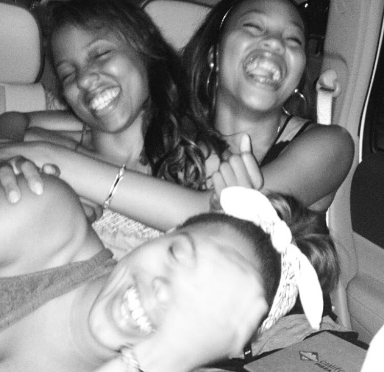 My sisters, Jasmine and Annika.