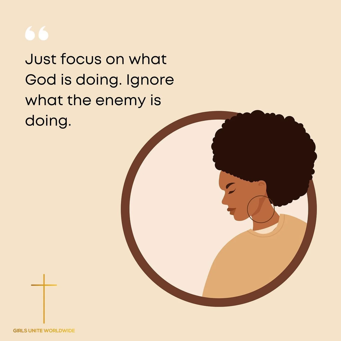 Sometimes we ask God to remove things or situations, but Psalms 23 tell us that God will bless us in the presence of our enemies. The presence of evil does not move God&rsquo;s hand on your life. So just focus on what God is doing. Focus on the great