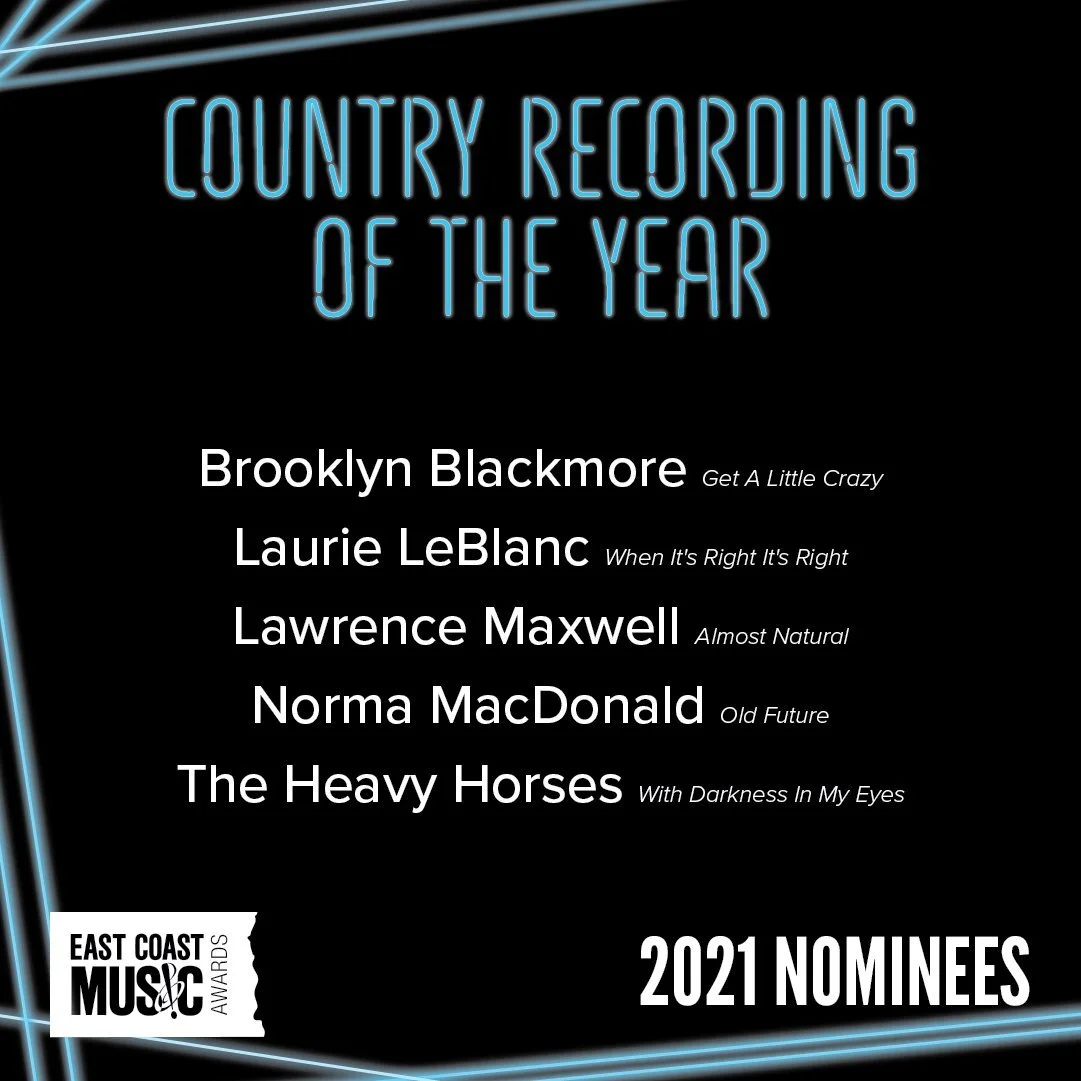 Meet The 2021 East Coast Music Awards Country Nominees