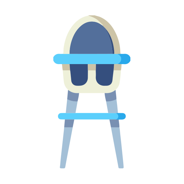 High chairs available