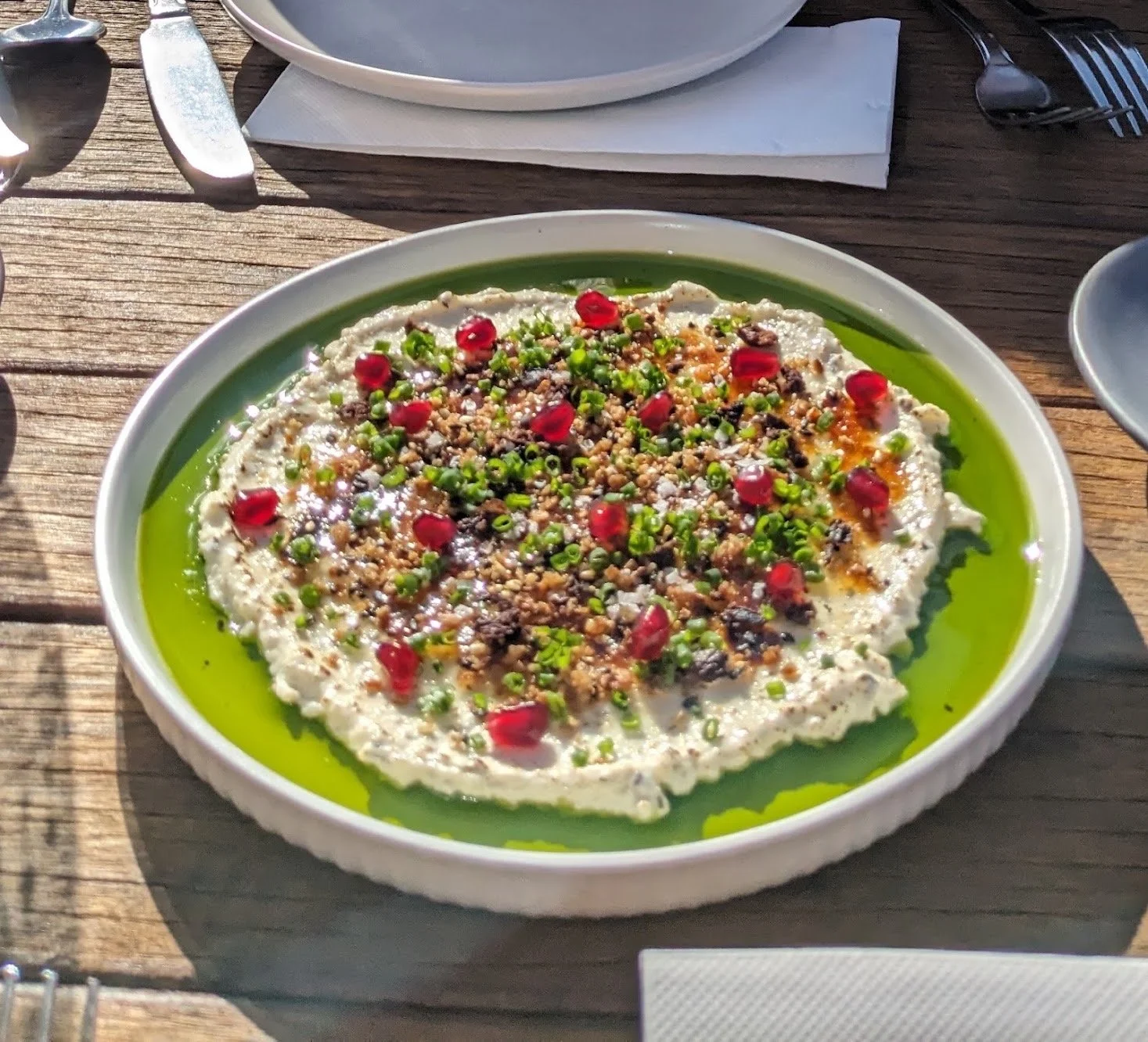 2026 goats cheese brulee close up July 2026.JPG