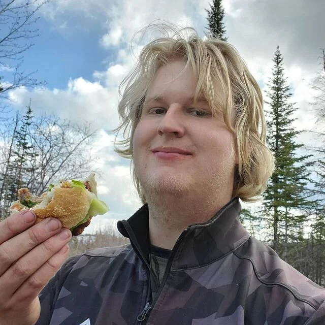 Lunch time on set
