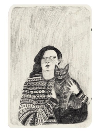 'Edith and Her Cat'