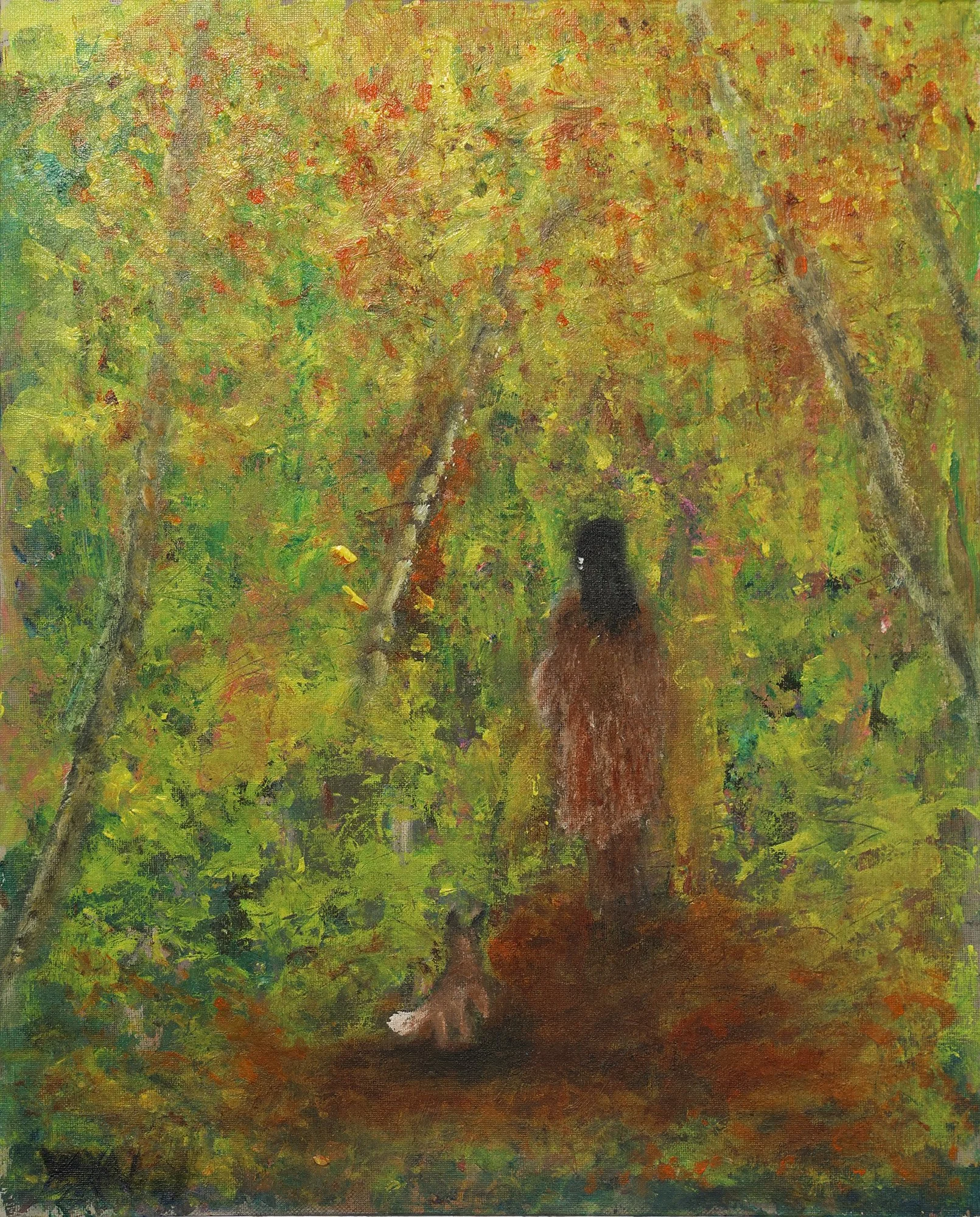 Pekka Luukkonen - Henkiystävä - Akryyli