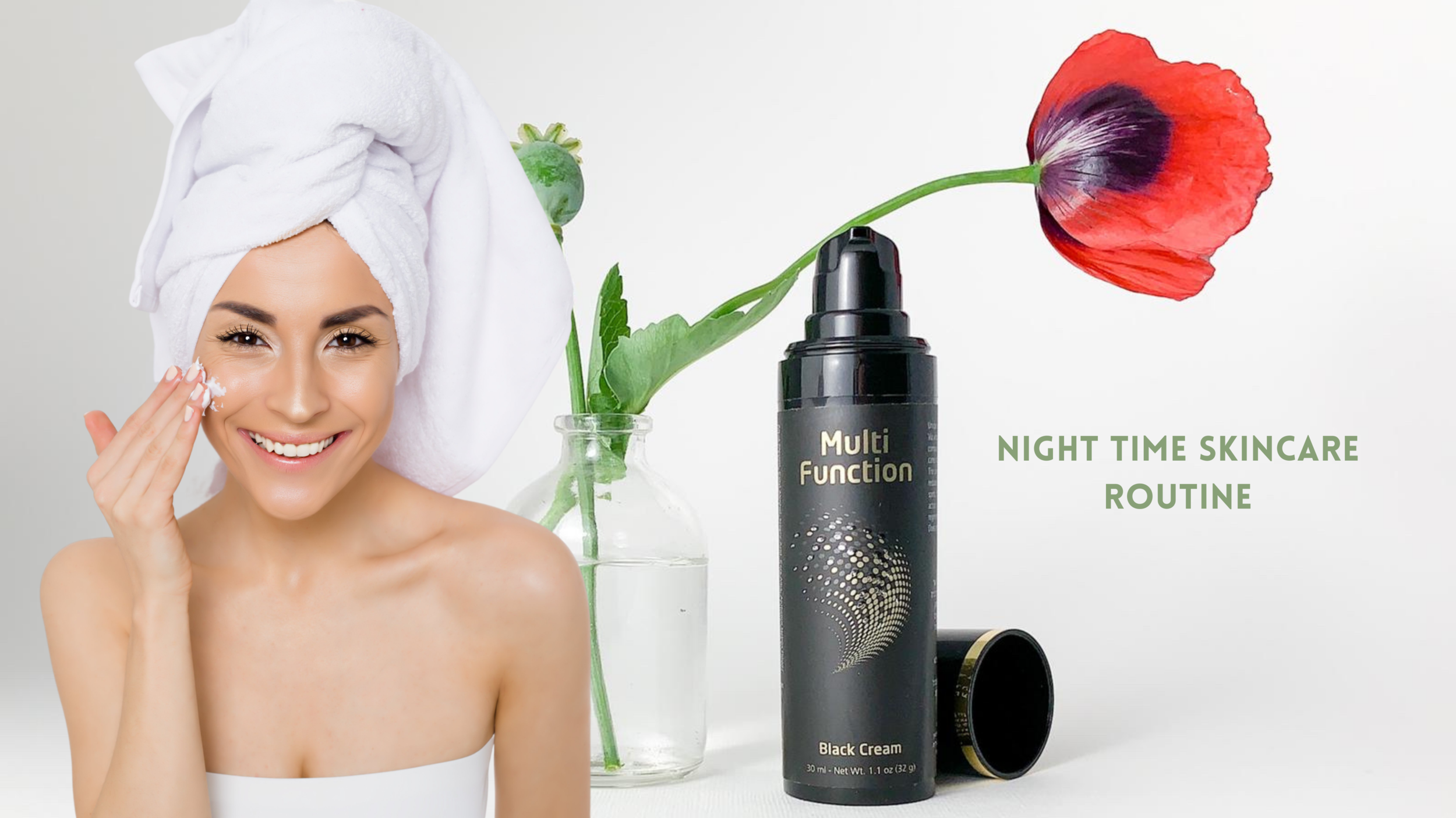 8-Step Nighttime Skin Care Routine