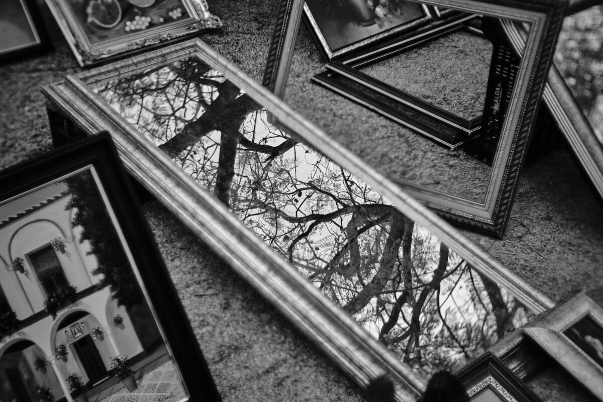   "I gazed at every mirror on the planet, not one gave back my reflection."   Jorge Luis Borges       