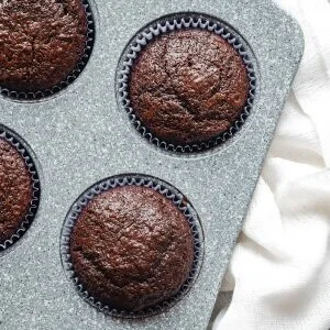 Chocolate muffins Cafe style